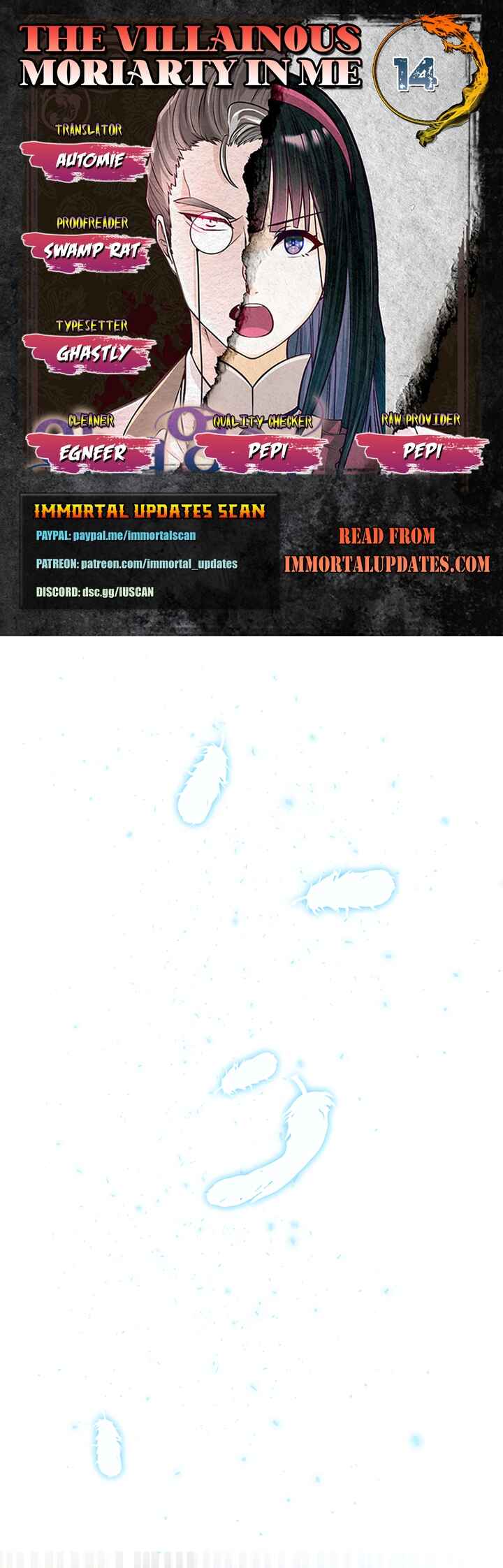 Page 1 Chapter 14 The Villainous Moriarty in Me