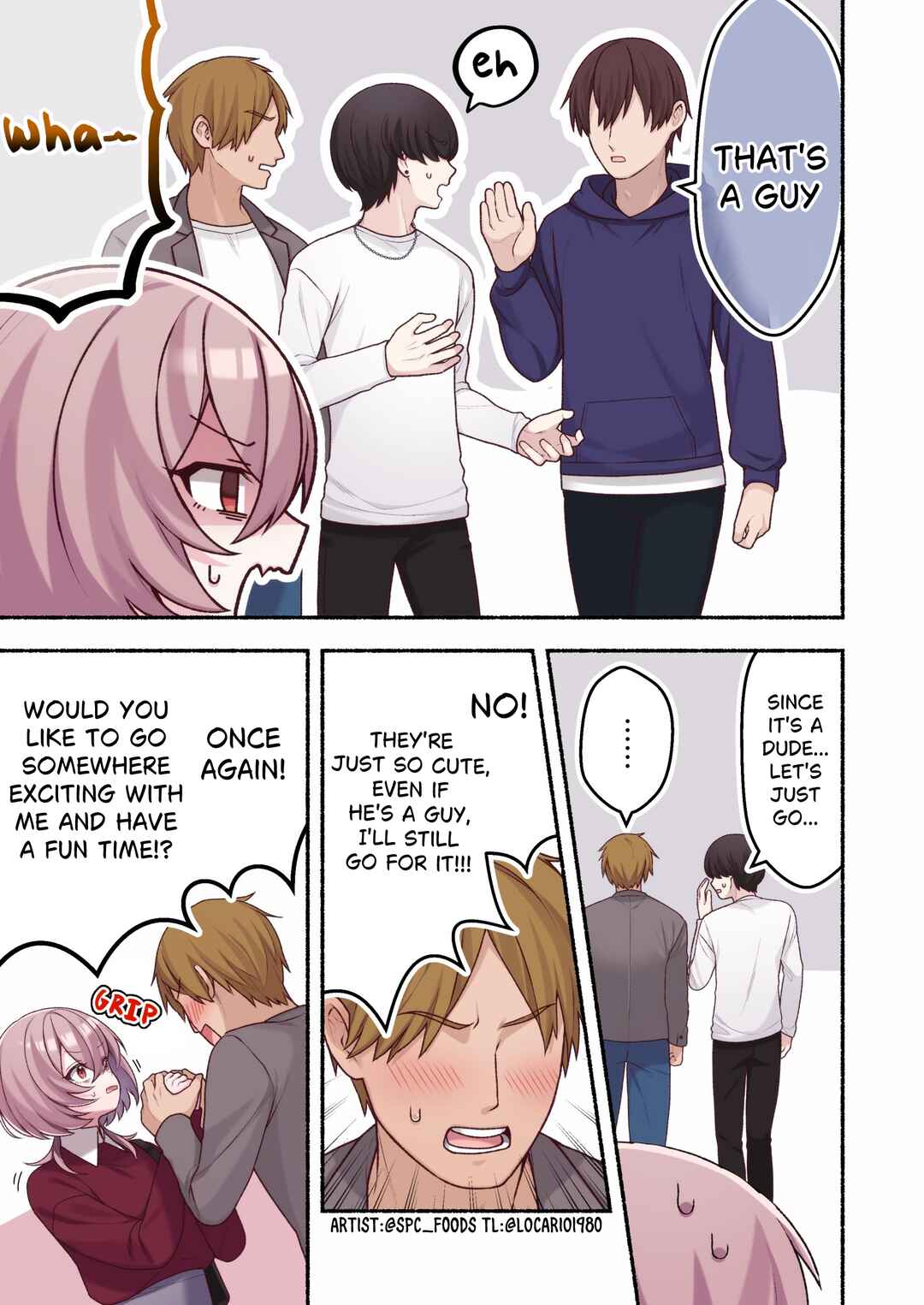 Page 3 Chapter 7 Omotteta Kanji ni Naranakatta Otokonoko