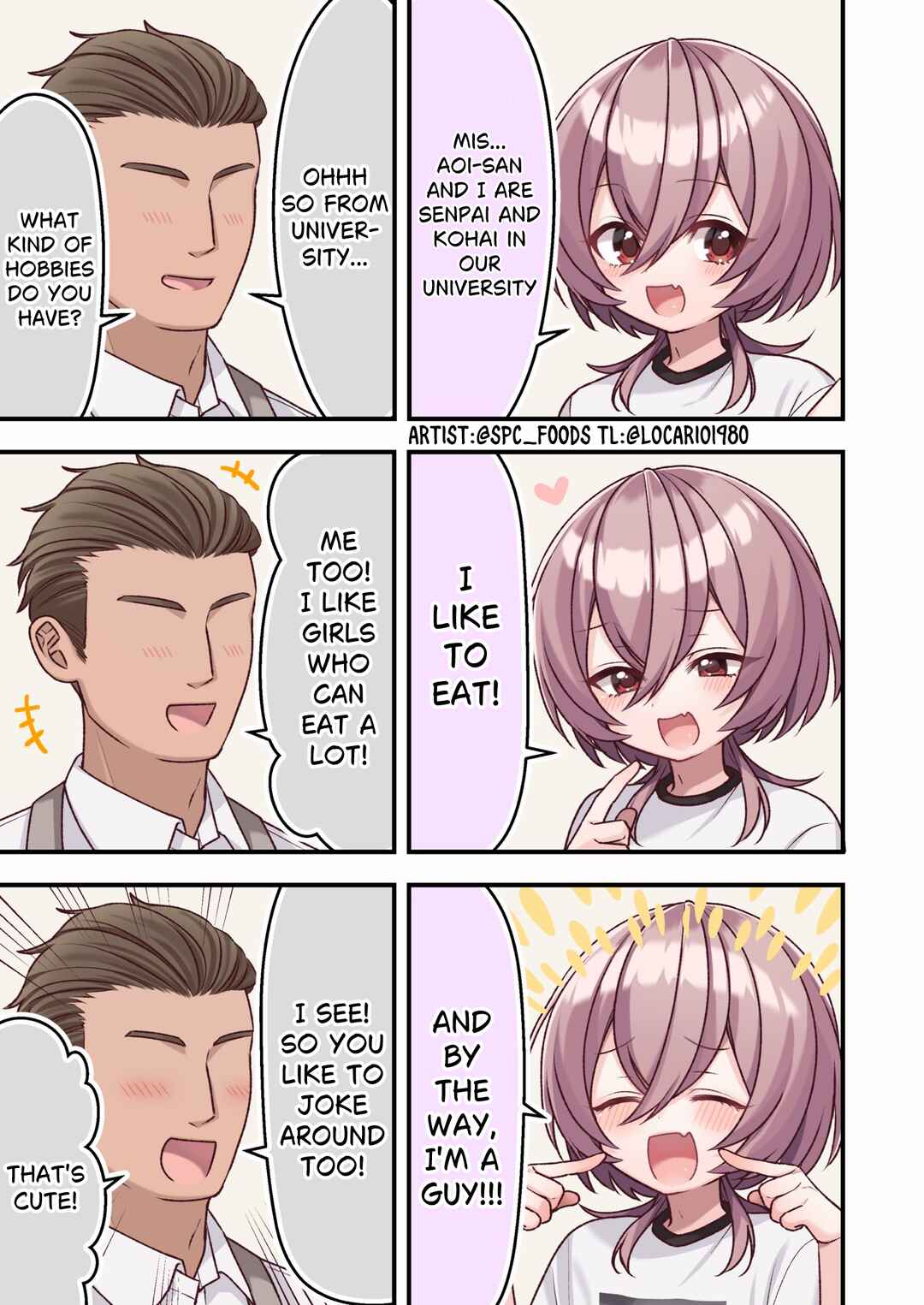 Page 2 Chapter 17 Omotteta Kanji ni Naranakatta Otokonoko