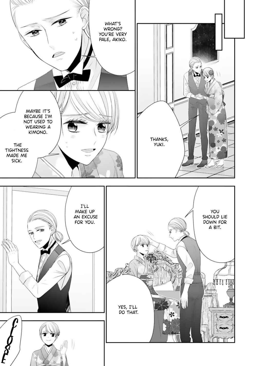 Page 10 Chapter 15 Shitsuji-sama wa Demodori Reijou wo Amayakasanai