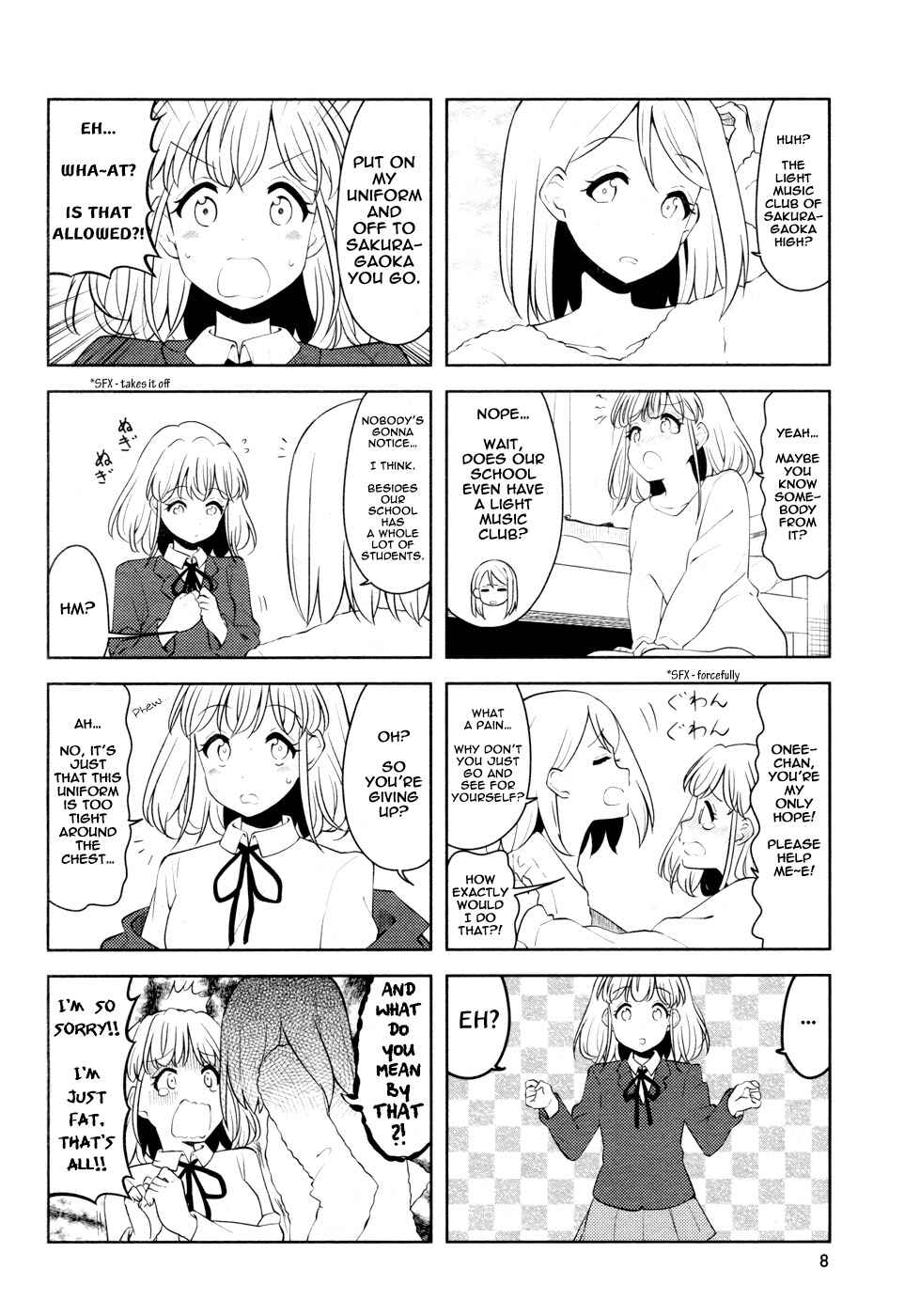 Page 4 Chapter 7 K-ON! Shuffle