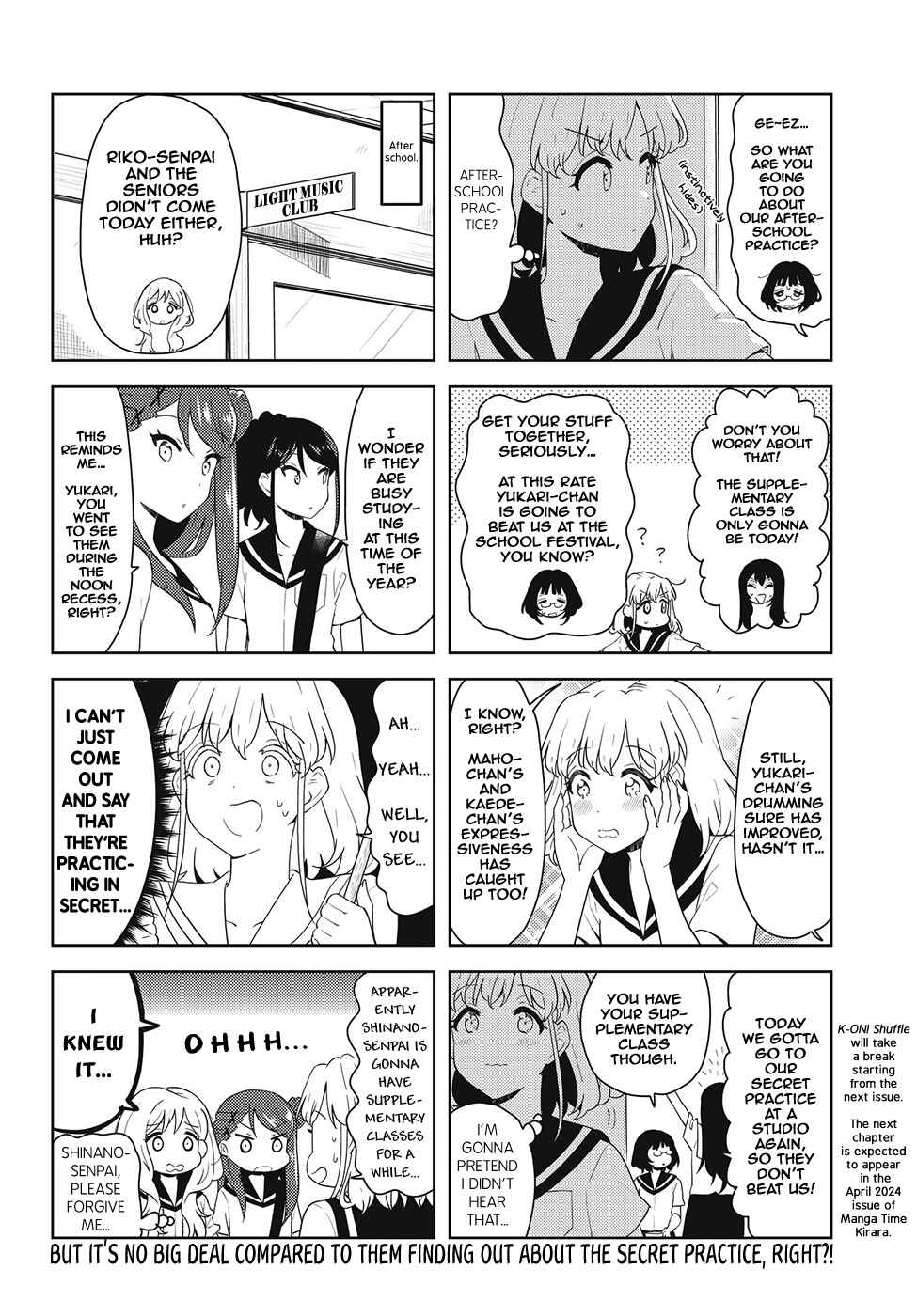 Page 6 Chapter 46 K-ON! Shuffle