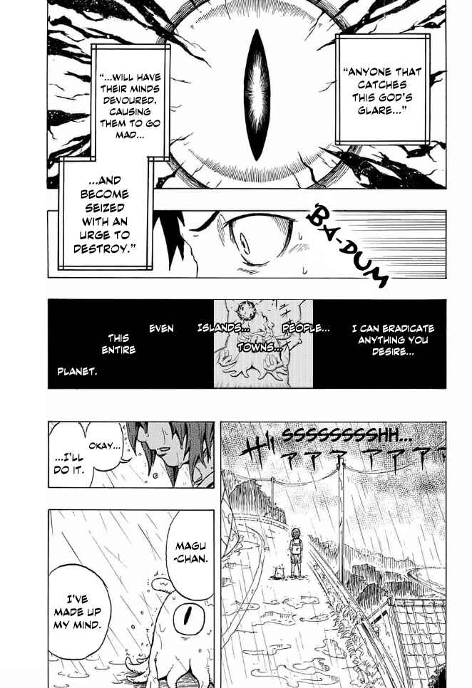 Page 36 Chapter Unknown_5c87 Magu-chan: God of Destruction (Pre-Serialization)