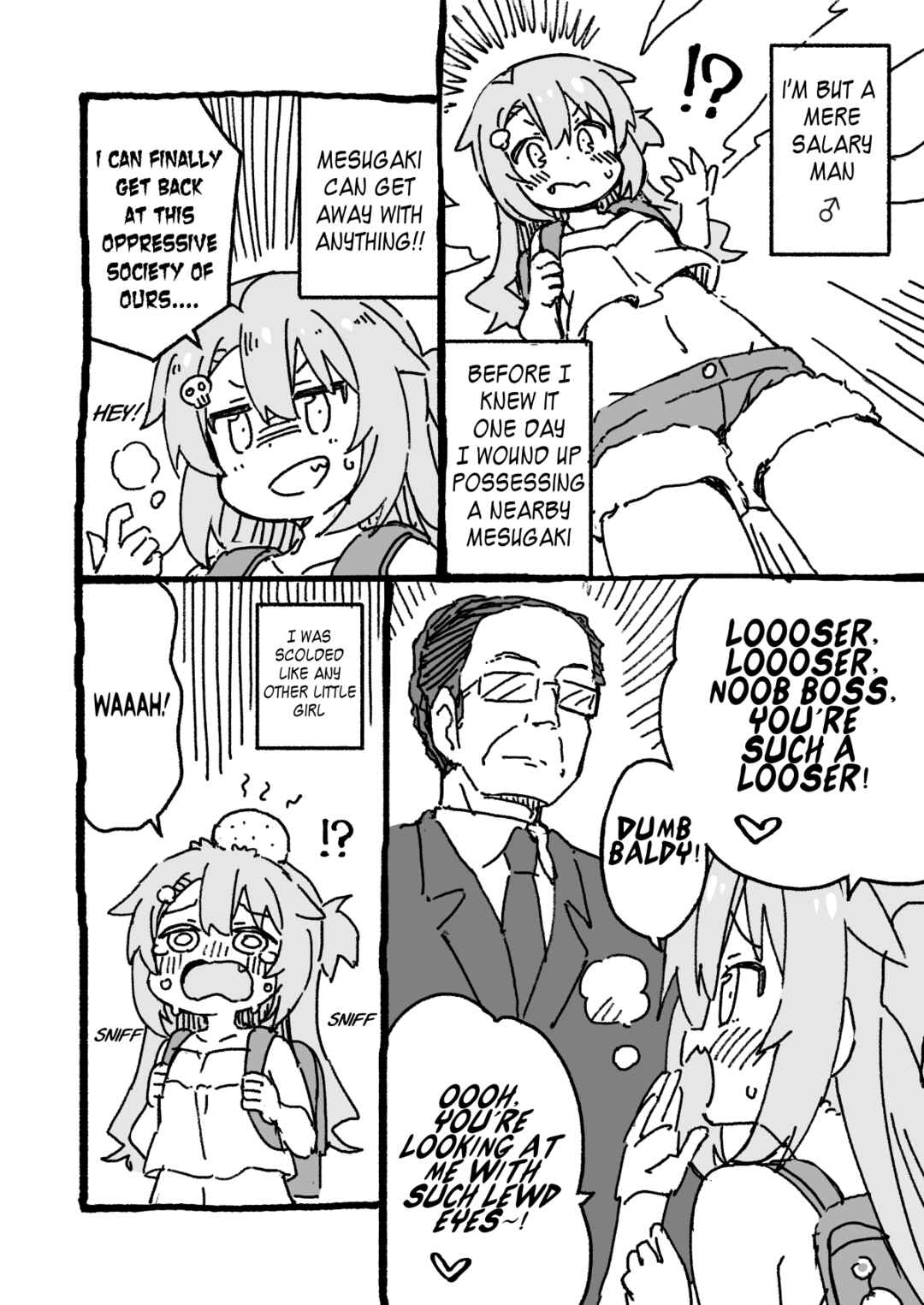 Page 1 Chapter Unknown_f5e6 TS Mesugaki Uncle is Made to Understand