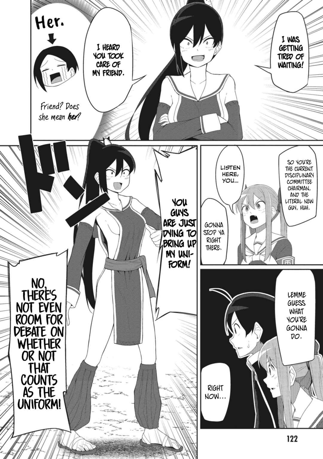 Page 4 Chapter 12 Kuso Zako Fuuki Iinchou Kaeri-chan