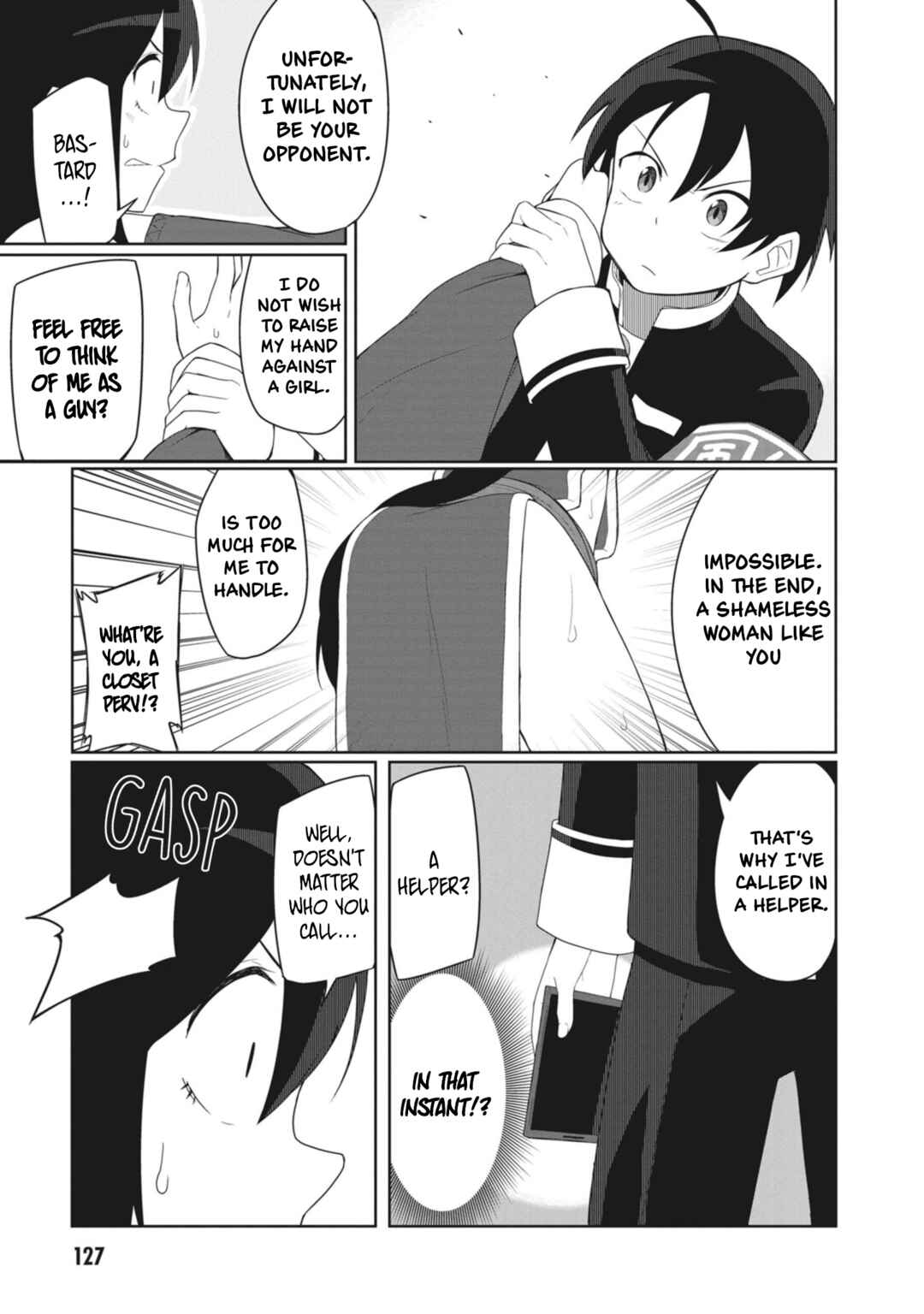 Page 9 Chapter 12 Kuso Zako Fuuki Iinchou Kaeri-chan