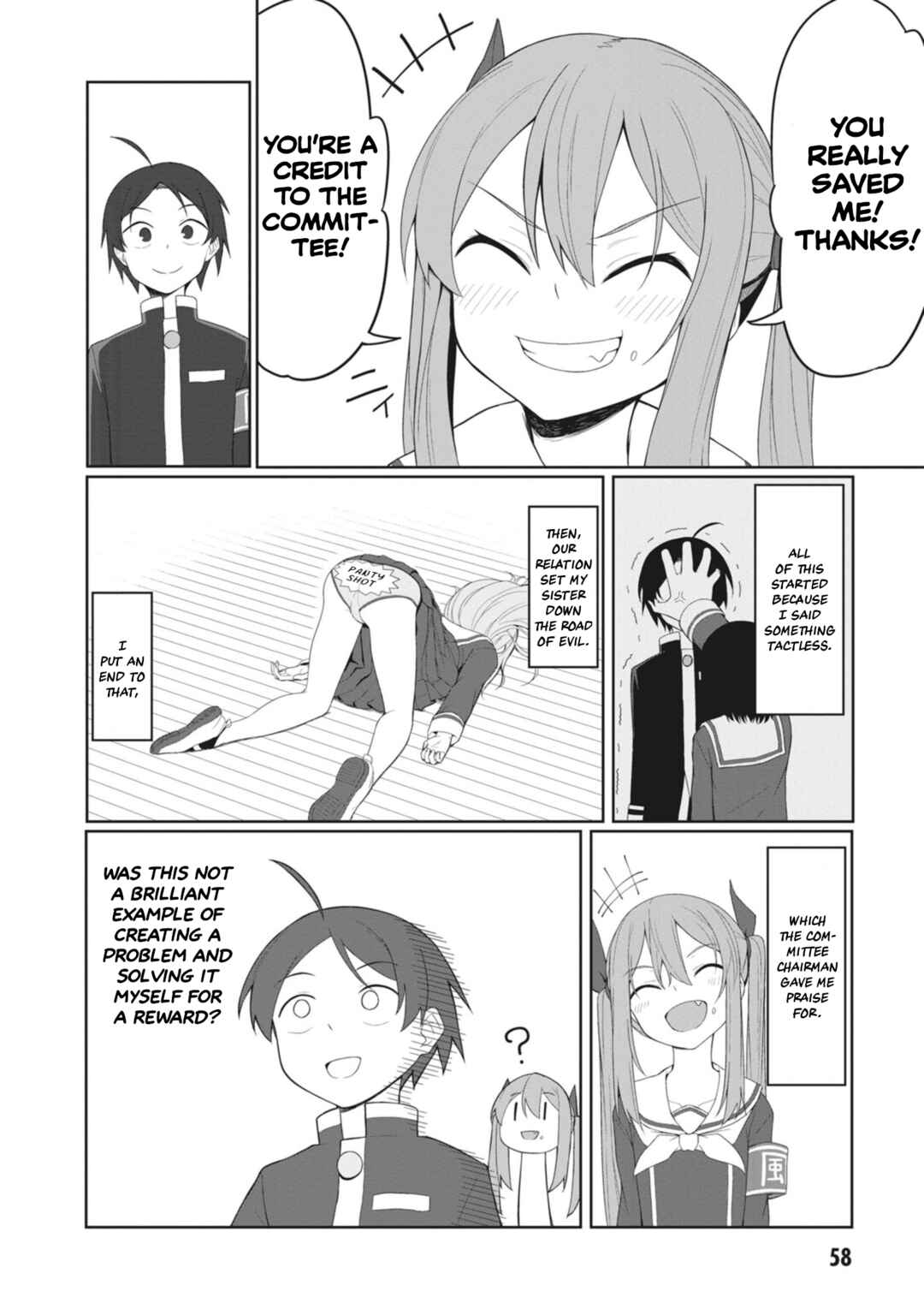 Page 14 Chapter 5 Kuso Zako Fuuki Iinchou Kaeri-chan