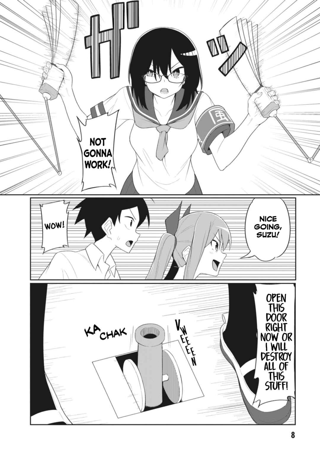 Page 10 Chapter 13 Kuso Zako Fuuki Iinchou Kaeri-chan