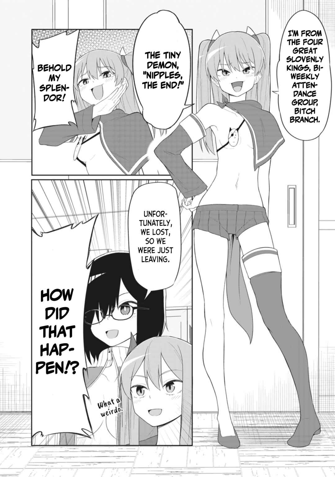 Page 12 Chapter 14 Kuso Zako Fuuki Iinchou Kaeri-chan
