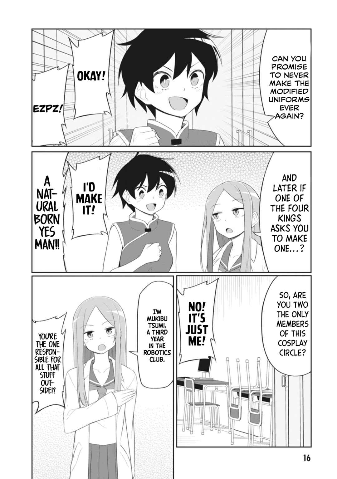 Page 2 Chapter 14 Kuso Zako Fuuki Iinchou Kaeri-chan