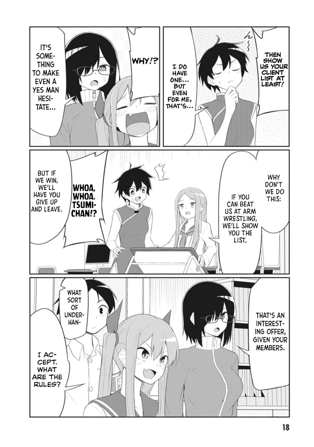 Page 4 Chapter 14 Kuso Zako Fuuki Iinchou Kaeri-chan