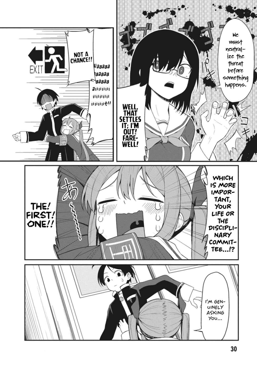 Page 6 Chapter 3 Kuso Zako Fuuki Iinchou Kaeri-chan