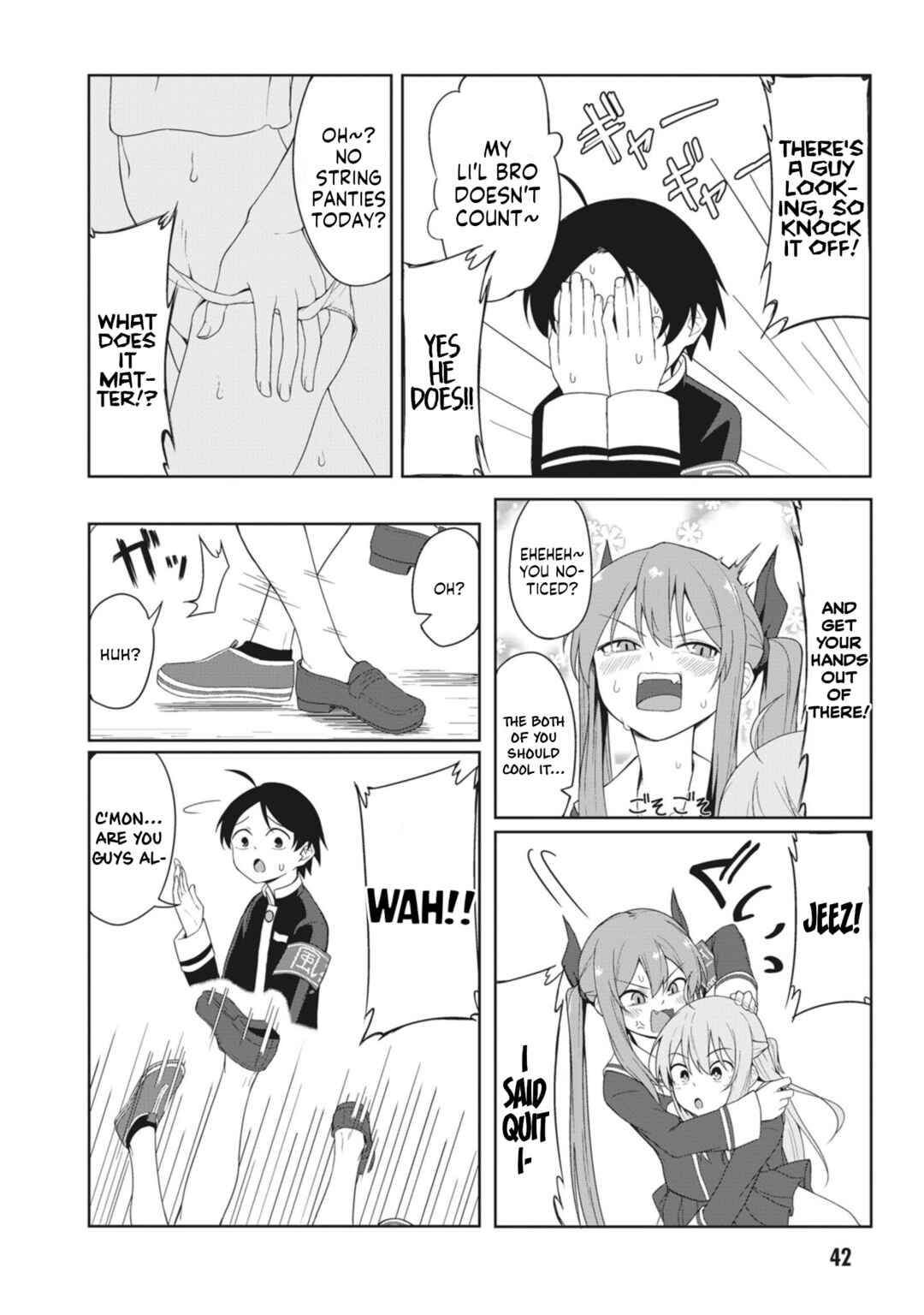 Page 8 Chapter 4 Kuso Zako Fuuki Iinchou Kaeri-chan