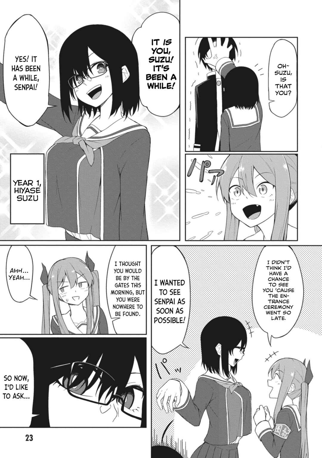 Page 7 Chapter 2 Kuso Zako Fuuki Iinchou Kaeri-chan
