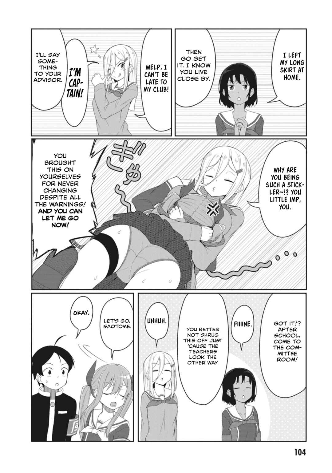 Page 6 Chapter 10 Kuso Zako Fuuki Iinchou Kaeri-chan