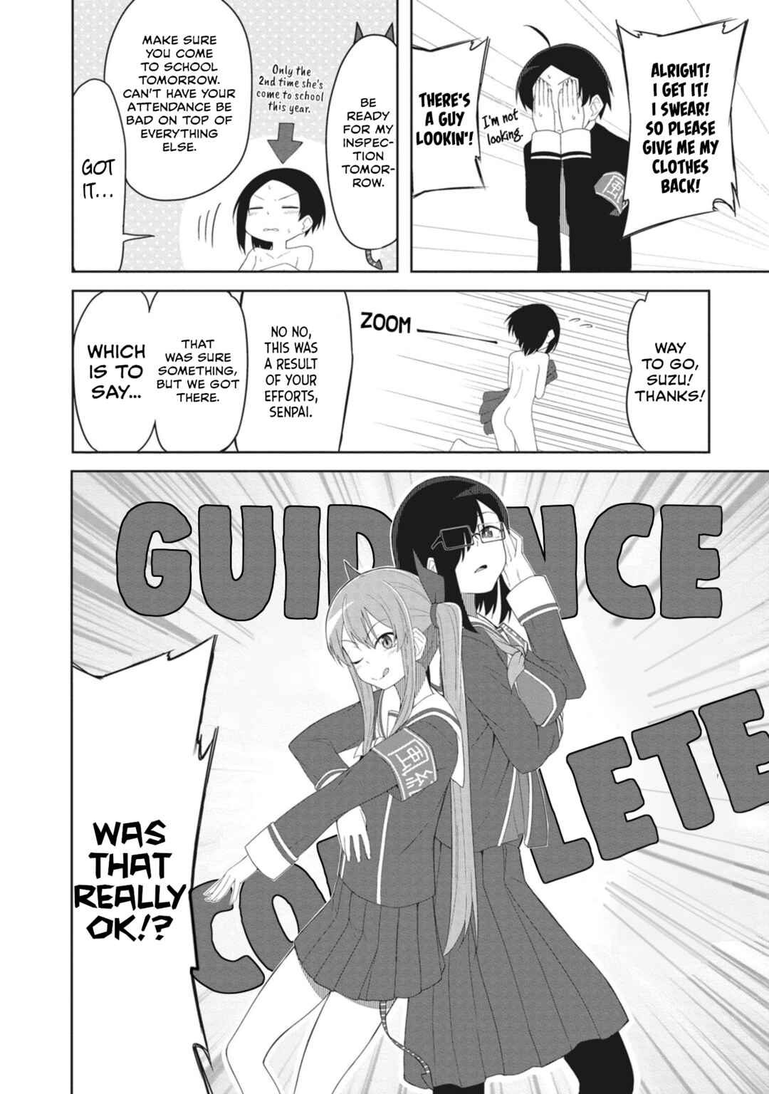 Page 8 Chapter 11 Kuso Zako Fuuki Iinchou Kaeri-chan