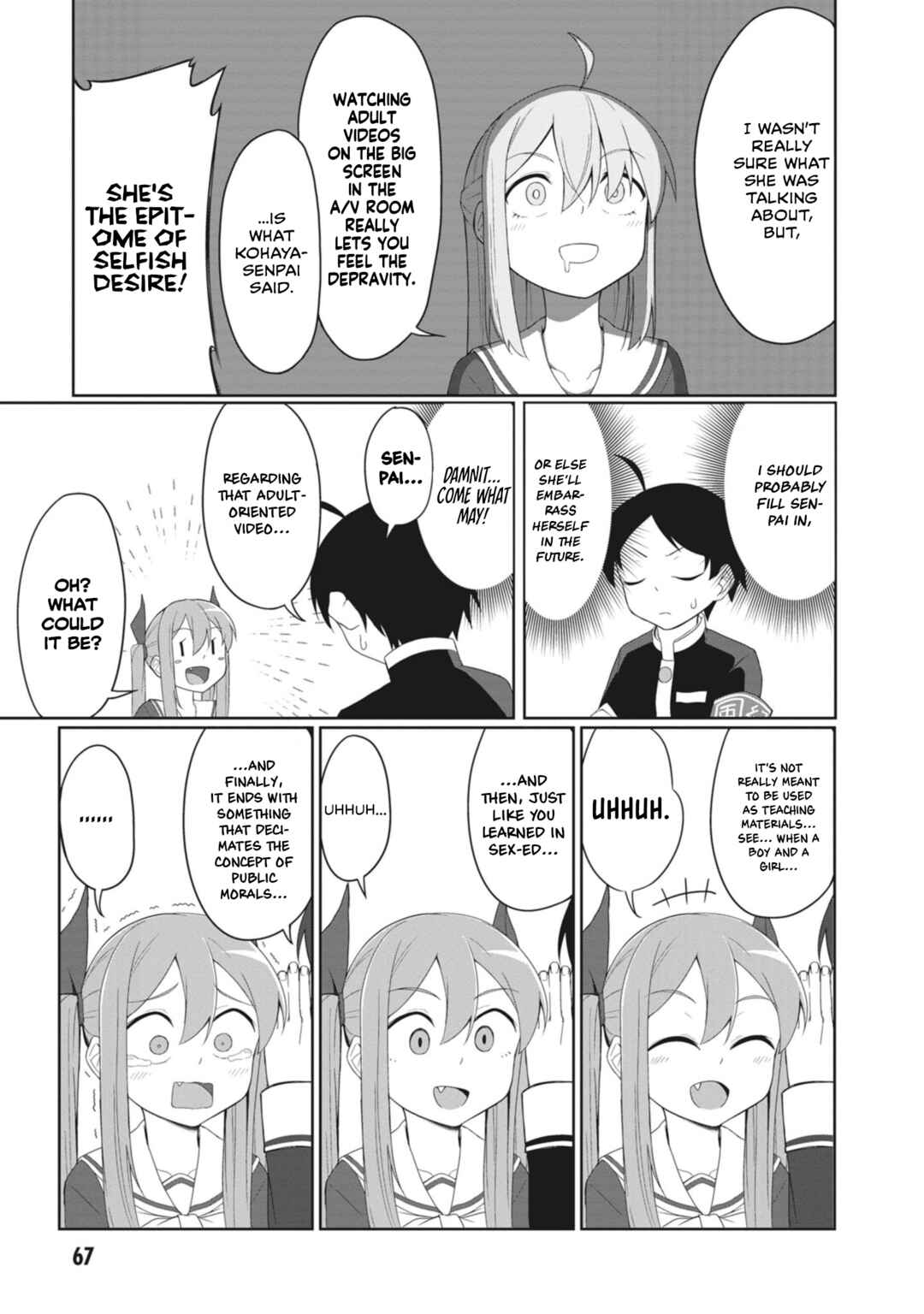 Page 7 Chapter 6 Kuso Zako Fuuki Iinchou Kaeri-chan