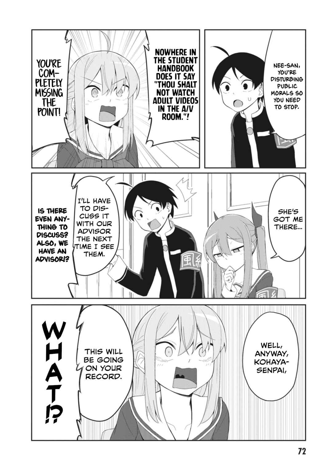 Page 2 Chapter 7 Kuso Zako Fuuki Iinchou Kaeri-chan
