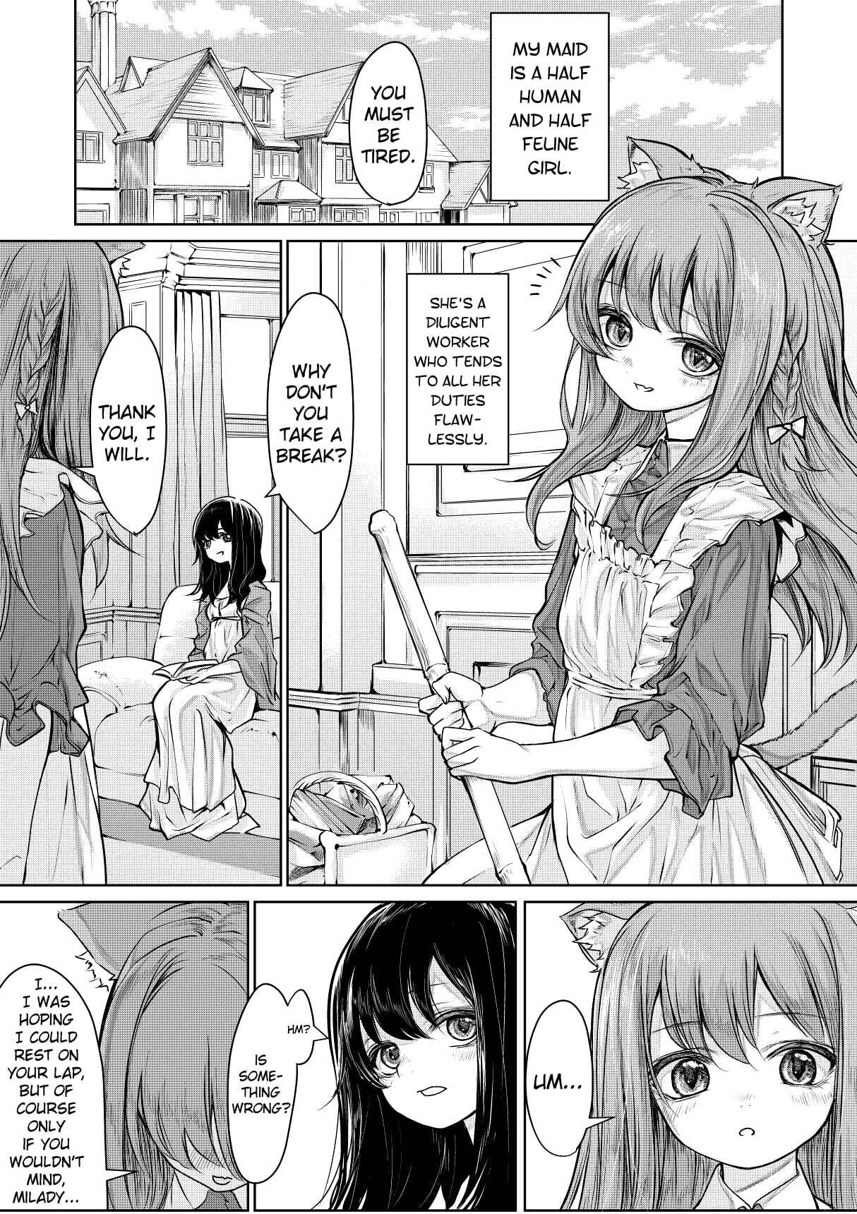 Page 1 Chapter 3 Cat Maid and Mistress