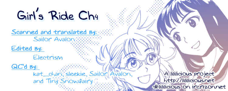Page 24 Chapter 4 GIRLS RIDE