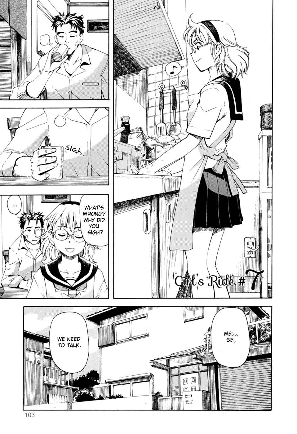 Page 1 Chapter 7 GIRLS RIDE