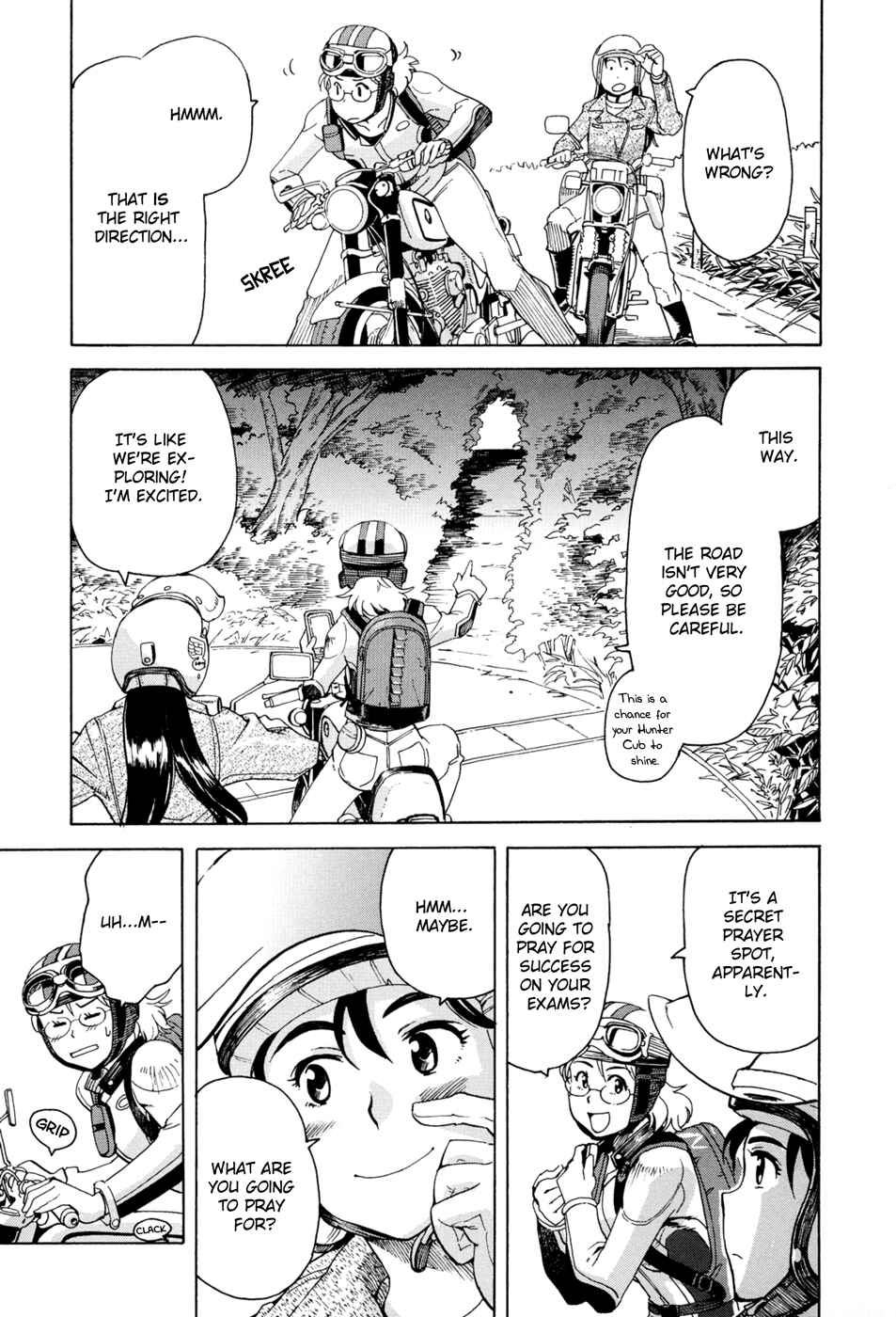 Page 13 Chapter 8 GIRLS RIDE