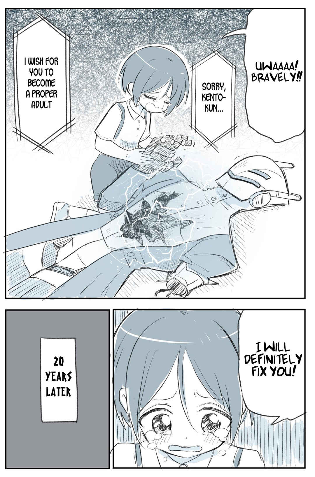 Page 1 Chapter 1 20 Nen de Iroiro Kawatchatta Manga (Pre-Serialization)