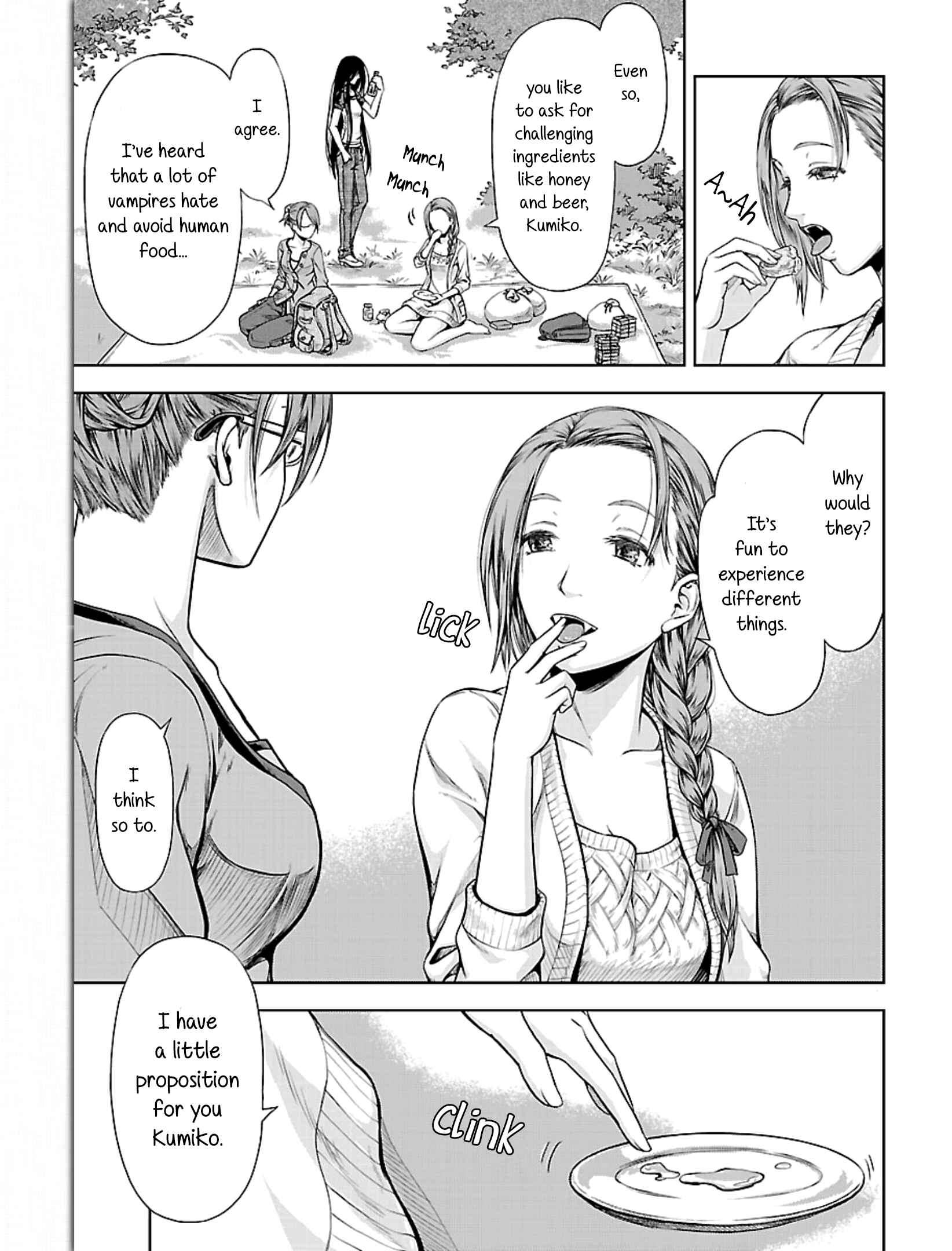 Page 11 Chapter 4 Michiwarikusa Monogatari -Vampire After the Doomsday-