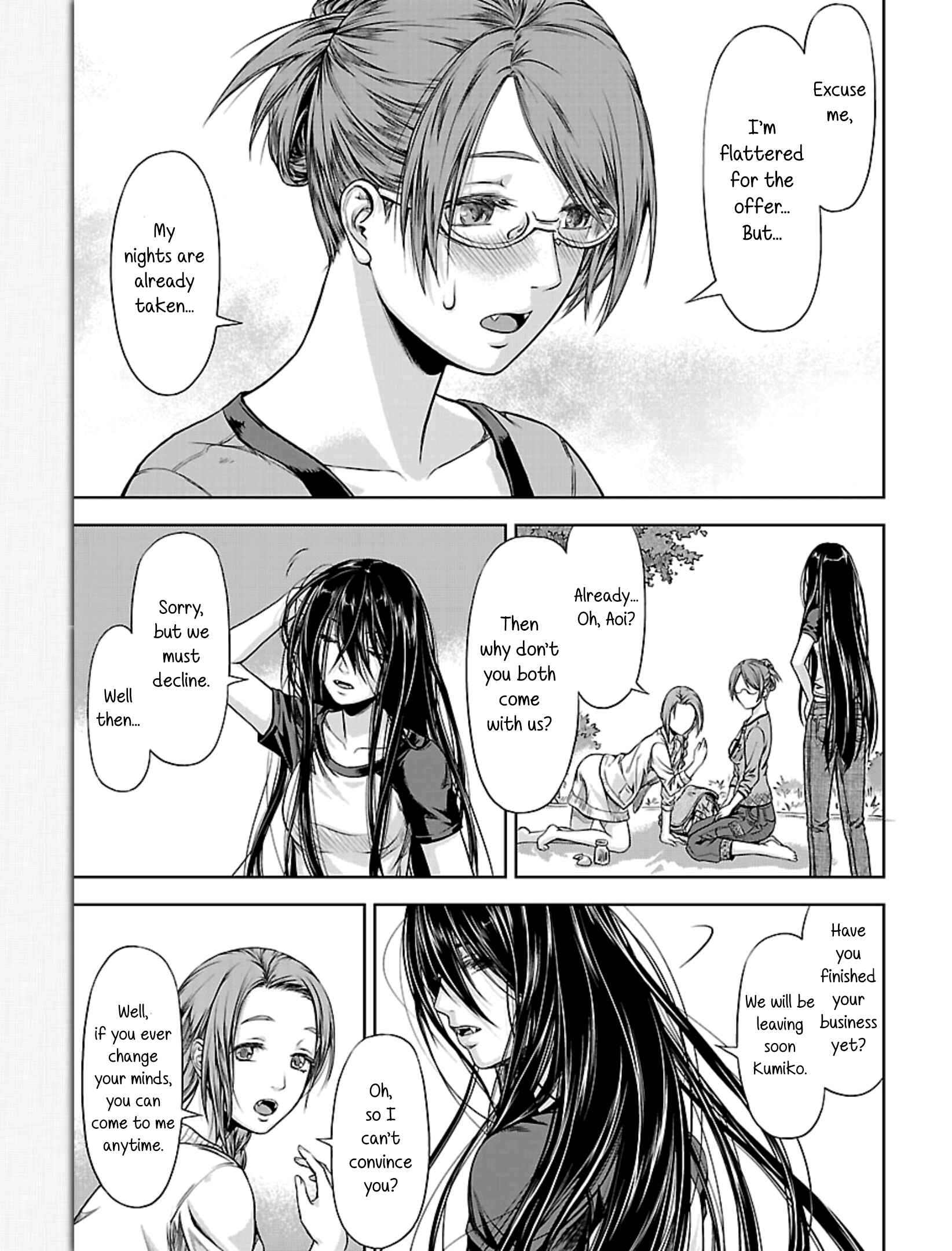 Page 13 Chapter 4 Michiwarikusa Monogatari -Vampire After the Doomsday-