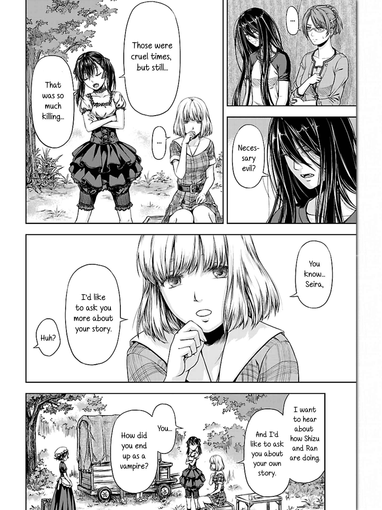 Page 20 Chapter 4 Michiwarikusa Monogatari -Vampire After the Doomsday-