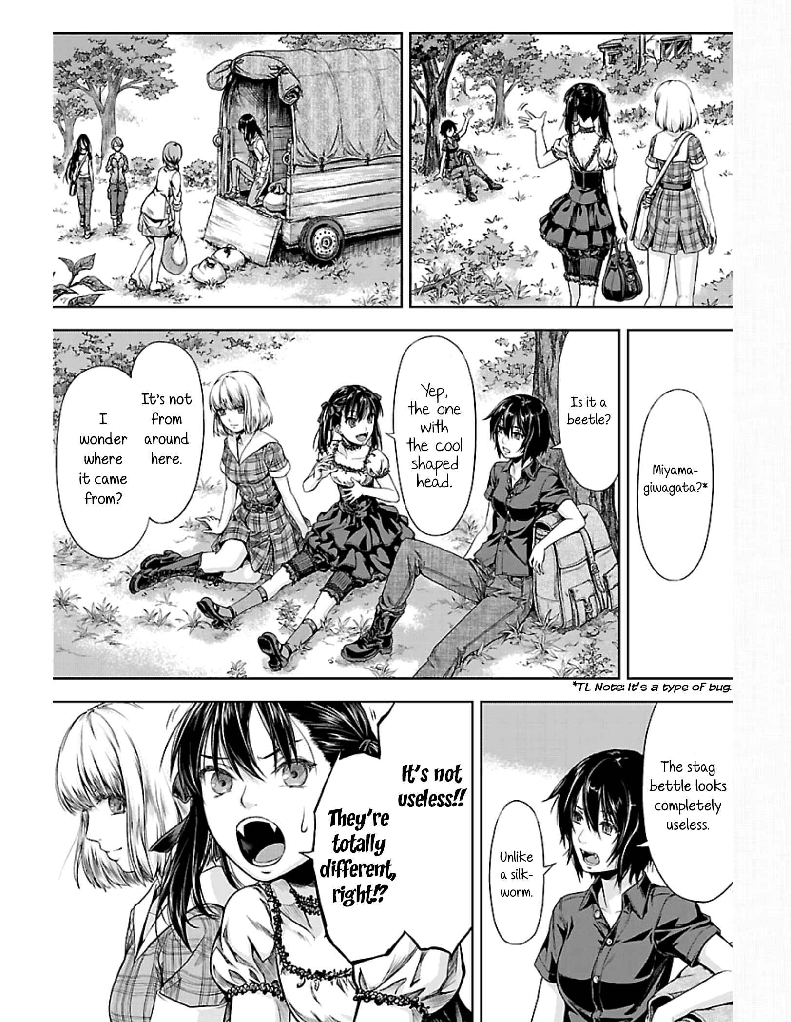 Page 6 Chapter 4 Michiwarikusa Monogatari -Vampire After the Doomsday-