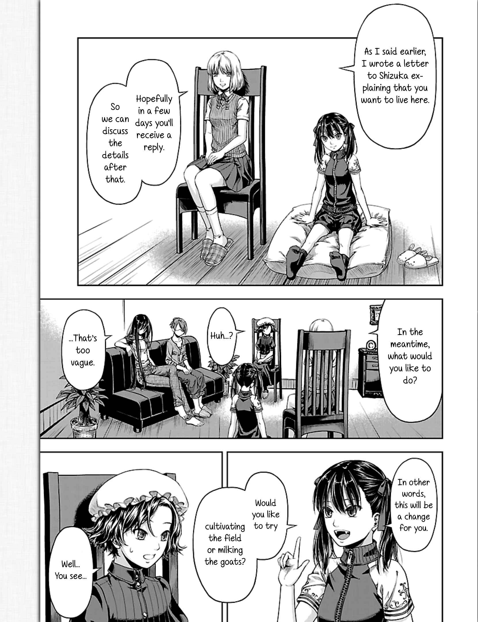 Page 9 Chapter 5 Michiwarikusa Monogatari -Vampire After the Doomsday-