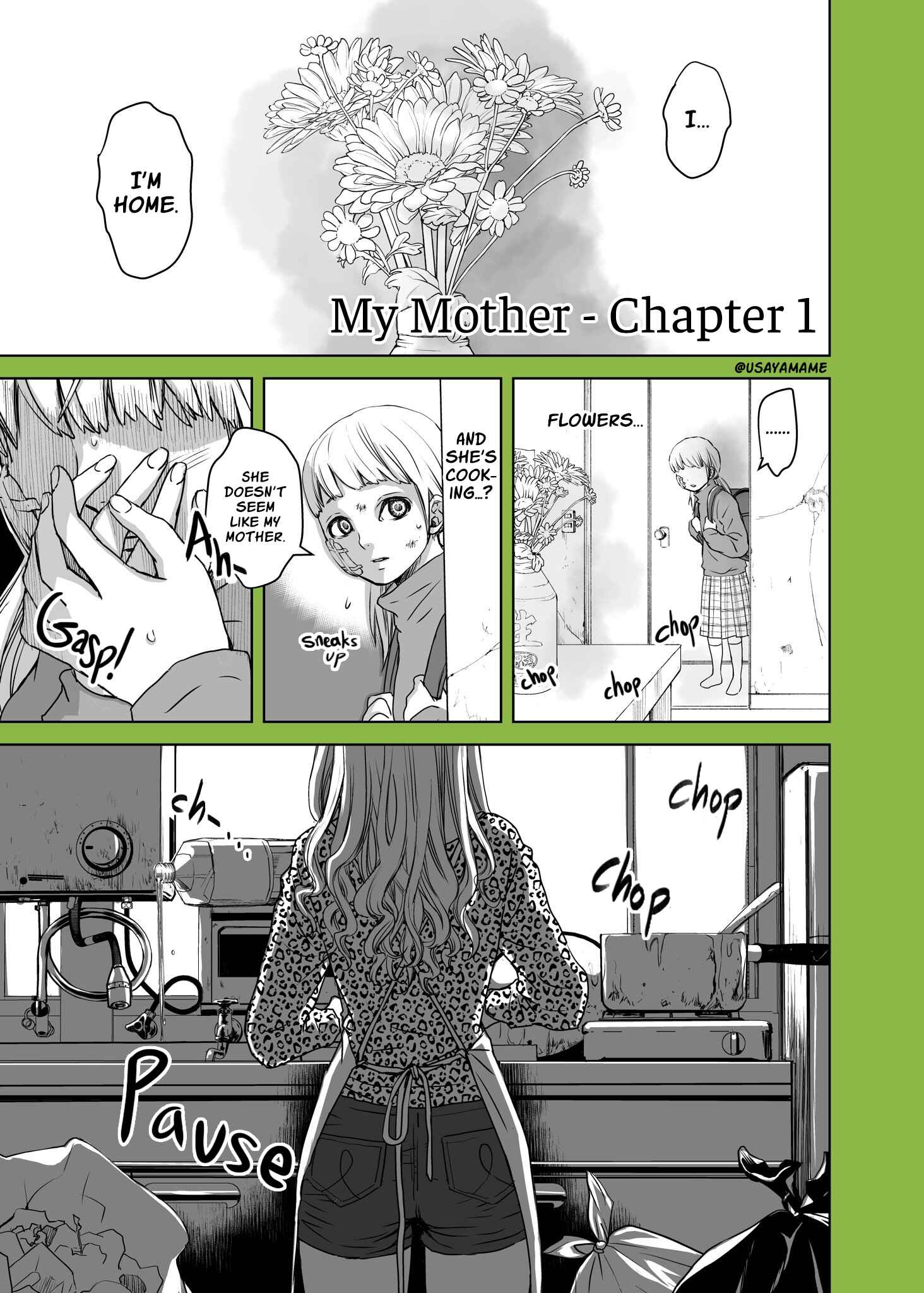 Page 1 Chapter 1 A Story About a Shitty Mom Whose Body Is Taken Over by an Alien