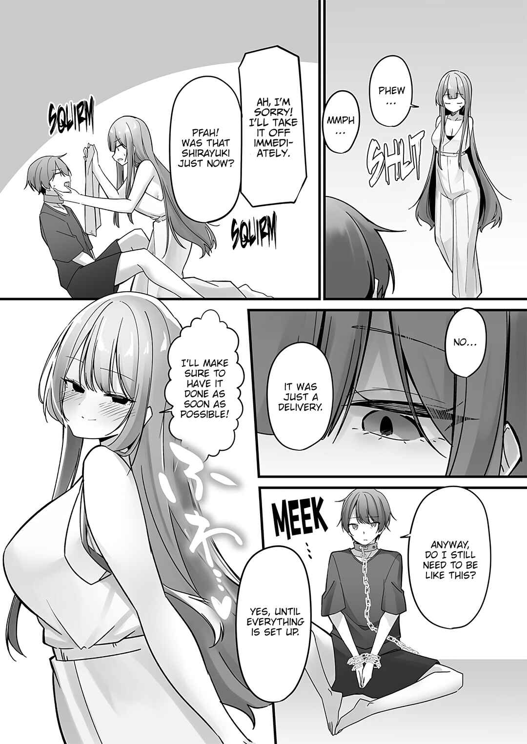 Page 12 Chapter 4 Yandere Kankin Seikatsu wa Igaito Tengoku desu