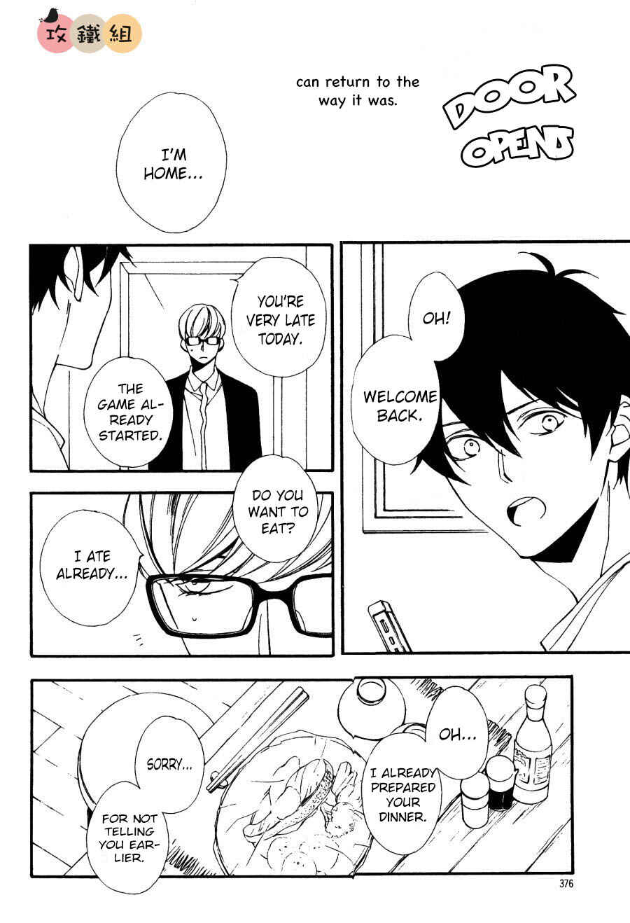 Page 28 Chapter 4 Nikushoku Danshi to Soshoku Danshi