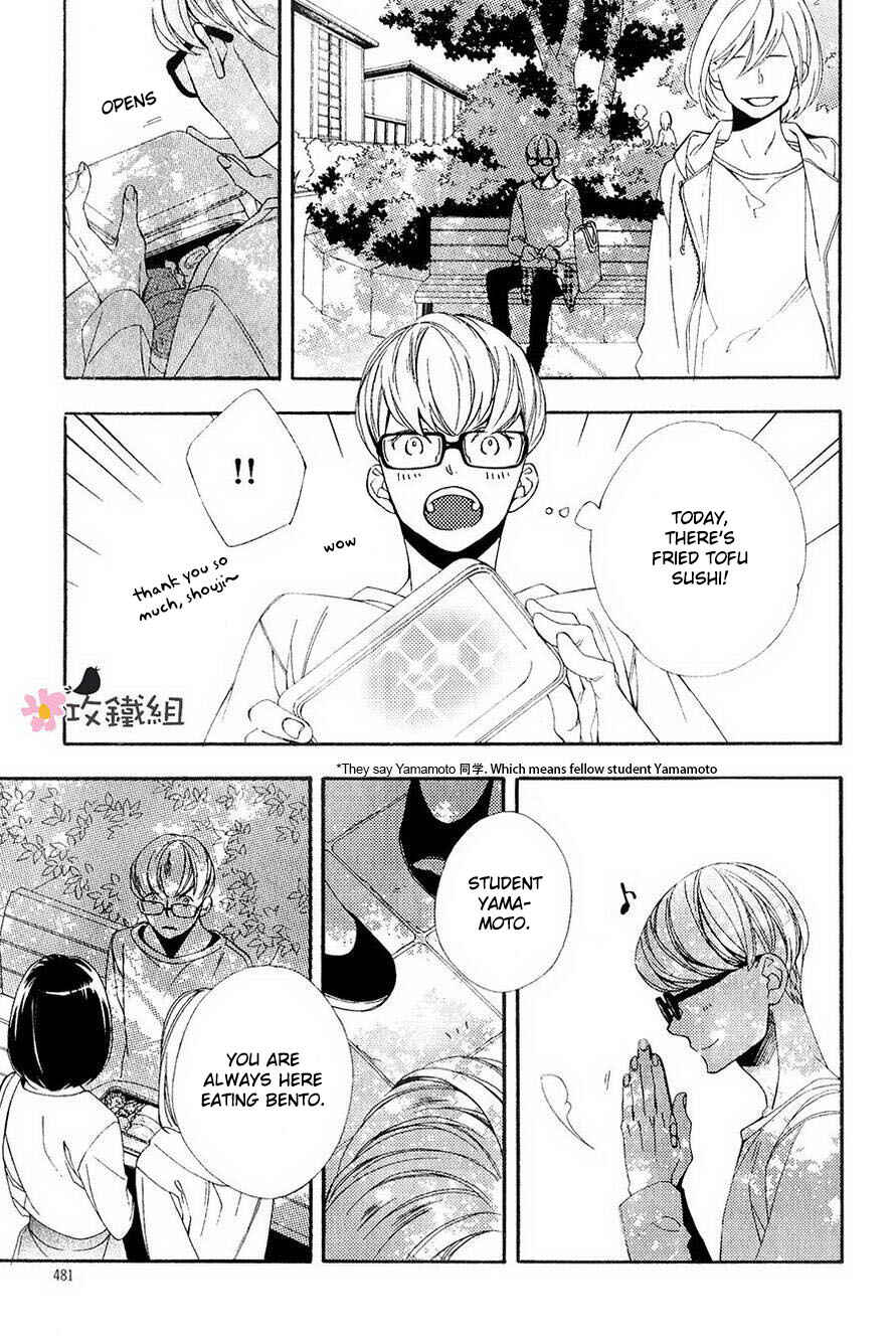 Page 15 Chapter 3 Nikushoku Danshi to Soshoku Danshi