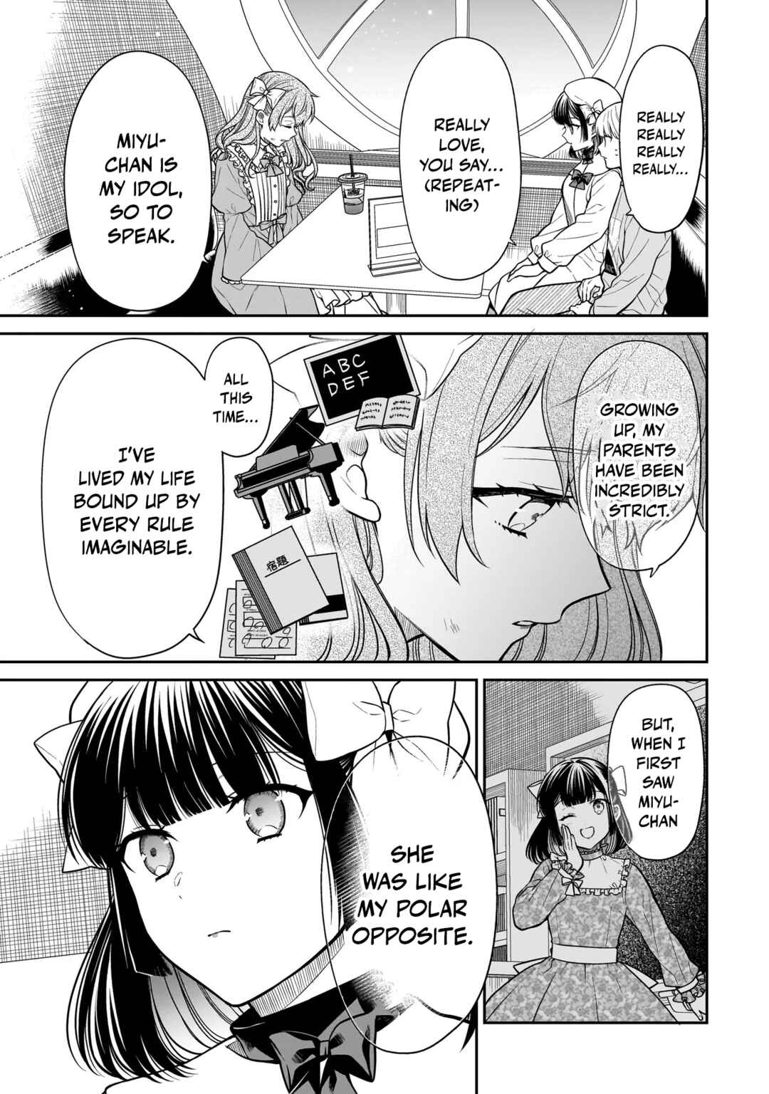 Page 9 Chapter 32 Miyu-chan wa Zutto Tomodachi