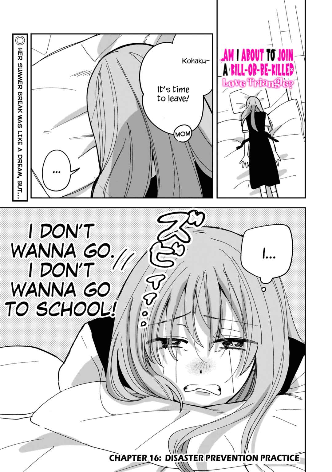 Page 1 Chapter 16 Koroshi Korosare Sankaku Kankei ni Watashi ga Ima kara Hairun desu ka?