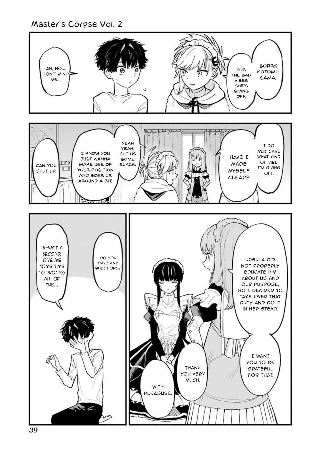 Page 4 Chapter 5 Goshujinsama no Shikabane