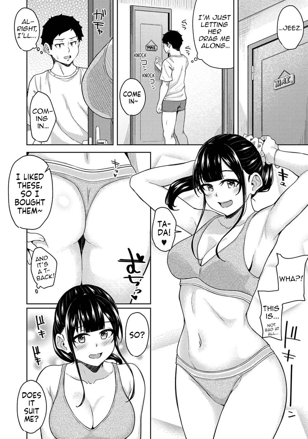 Page 10 Chapter 17 Asa Okitara Imouto ga Hadaka Apron Sugata datta node Hamete Mita