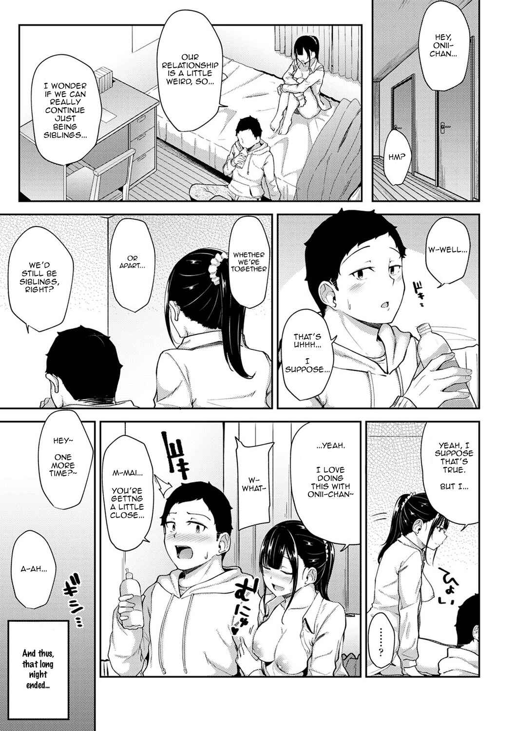 Page 12 Chapter 3 Asa Okitara Imouto ga Hadaka Apron Sugata datta node Hamete Mita