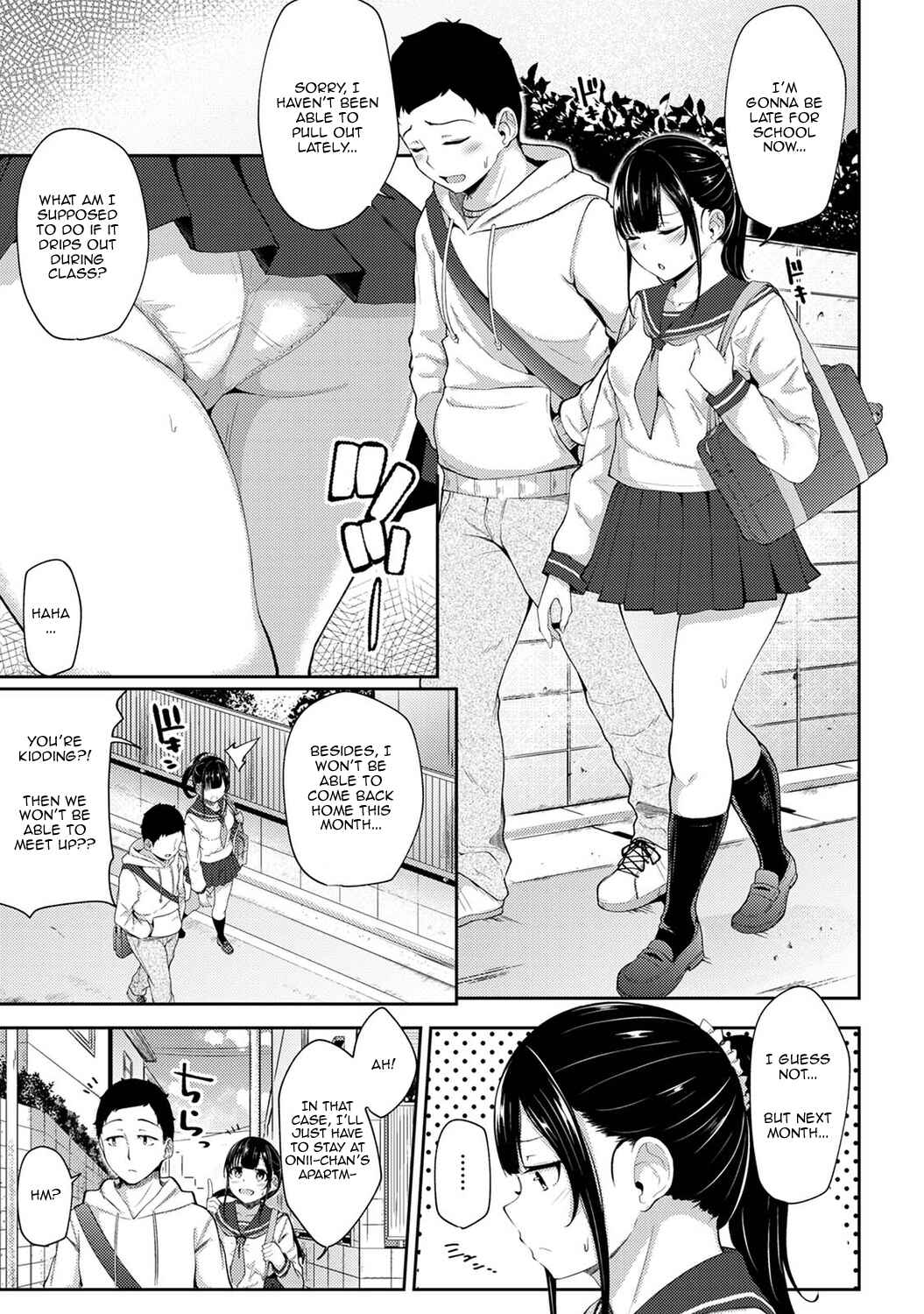 Page 24 Chapter 3 Asa Okitara Imouto ga Hadaka Apron Sugata datta node Hamete Mita