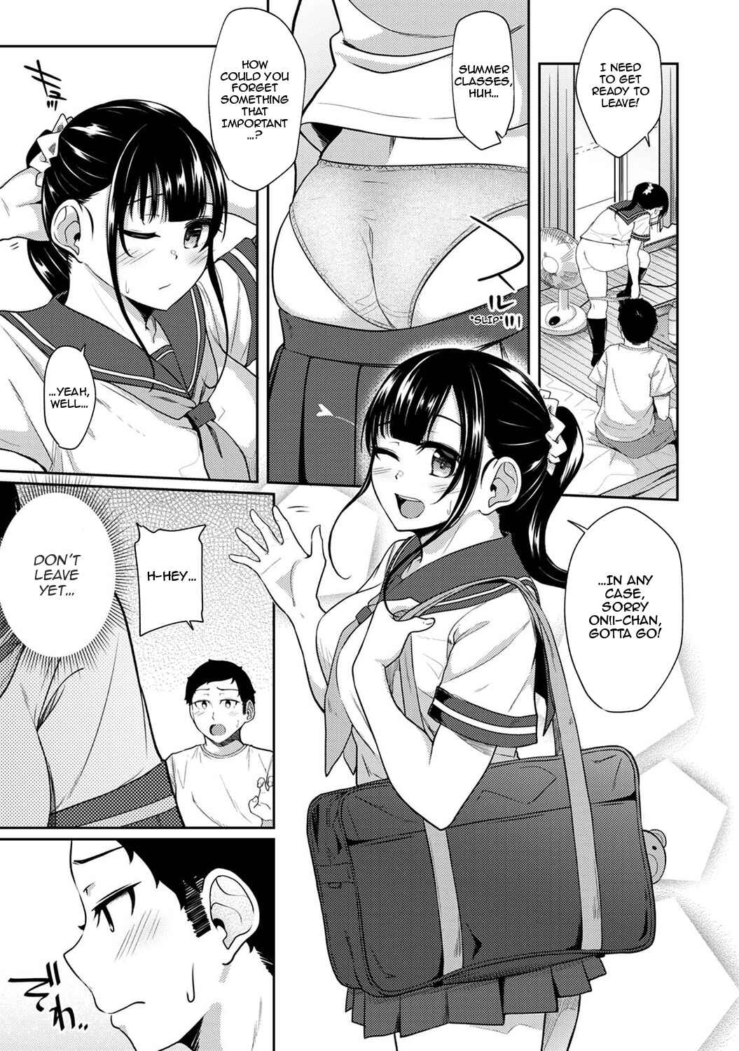Page 2 Chapter 10 Asa Okitara Imouto ga Hadaka Apron Sugata datta node Hamete Mita