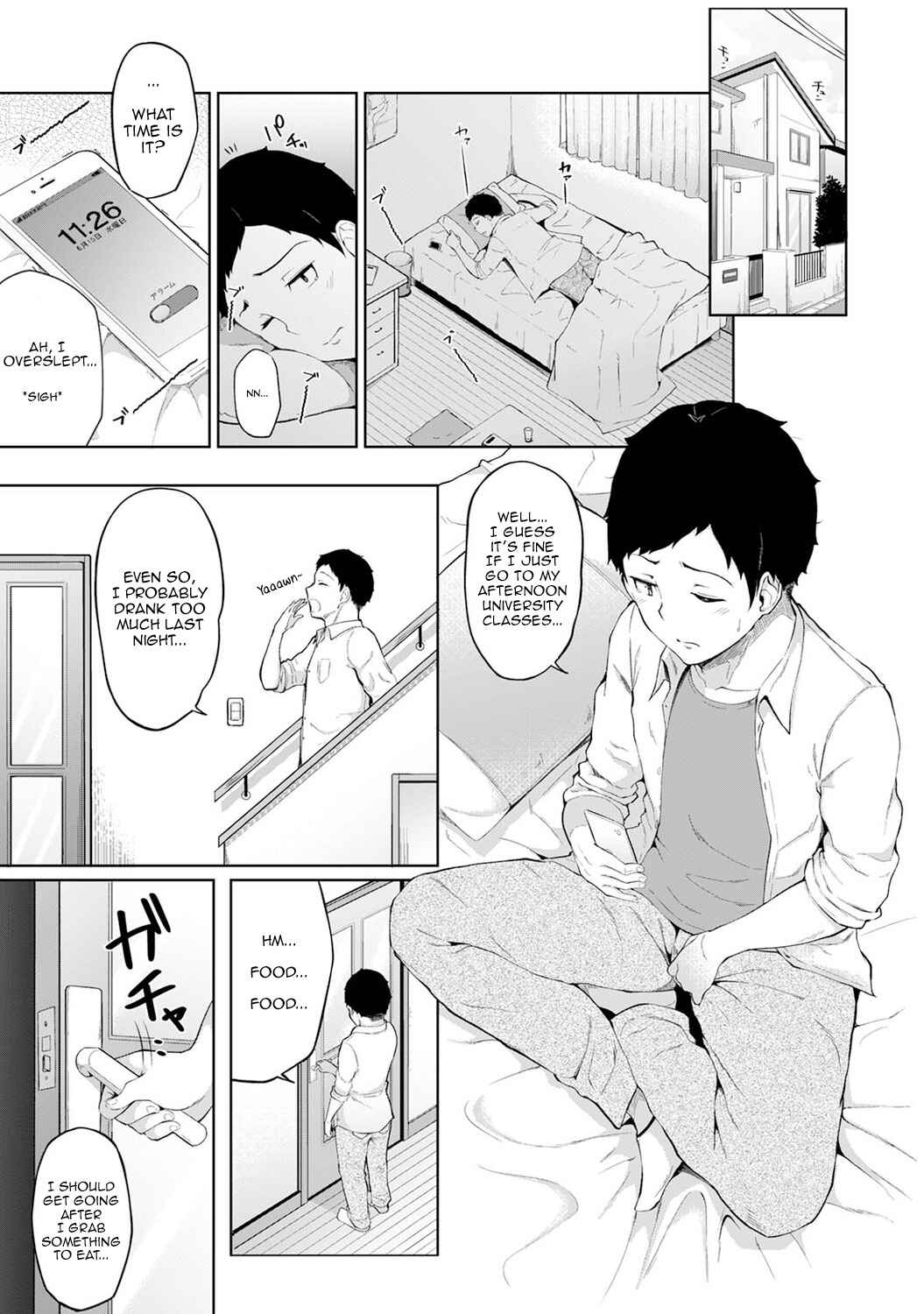 Page 2 Chapter 1 Asa Okitara Imouto ga Hadaka Apron Sugata datta node Hamete Mita