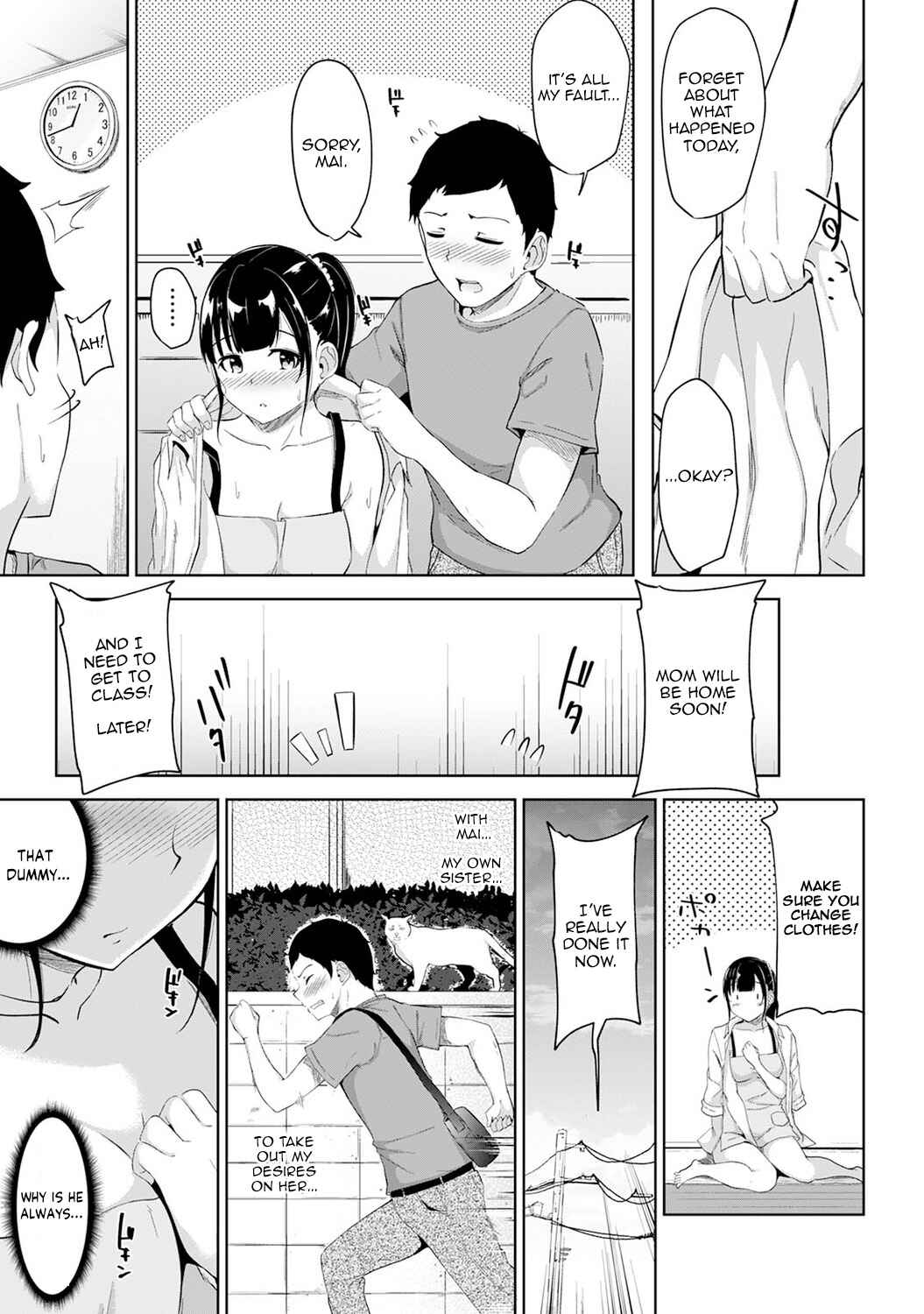 Page 20 Chapter 1 Asa Okitara Imouto ga Hadaka Apron Sugata datta node Hamete Mita