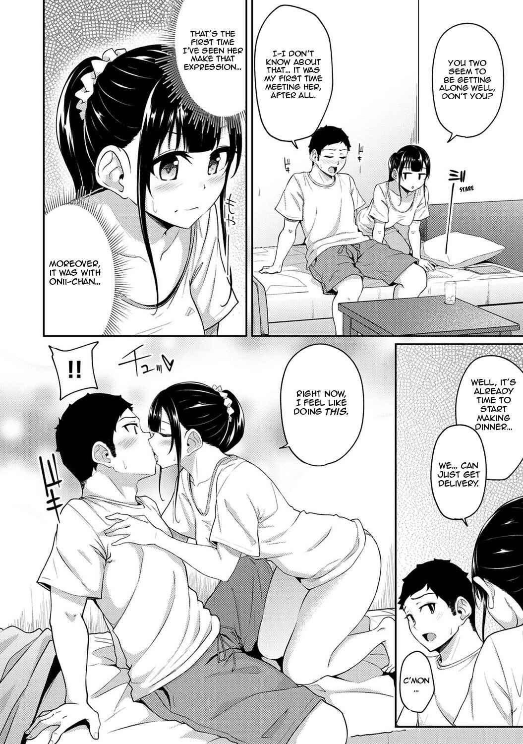 Page 11 Chapter 11 Asa Okitara Imouto ga Hadaka Apron Sugata datta node Hamete Mita