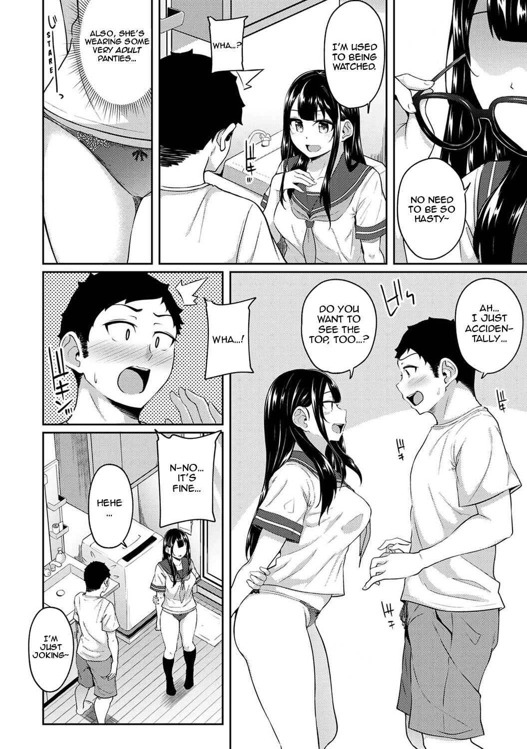 Page 7 Chapter 11 Asa Okitara Imouto ga Hadaka Apron Sugata datta node Hamete Mita