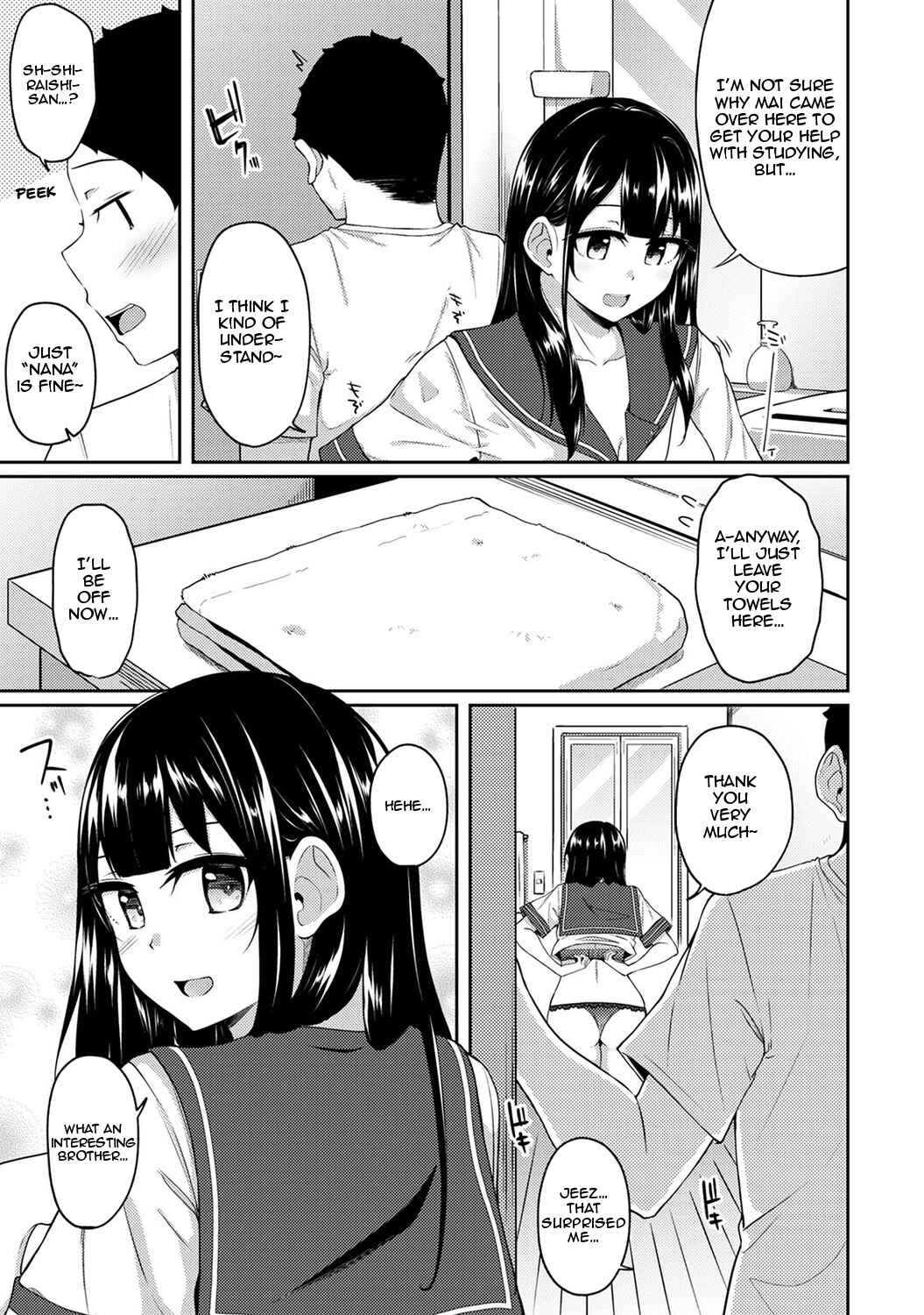 Page 8 Chapter 11 Asa Okitara Imouto ga Hadaka Apron Sugata datta node Hamete Mita