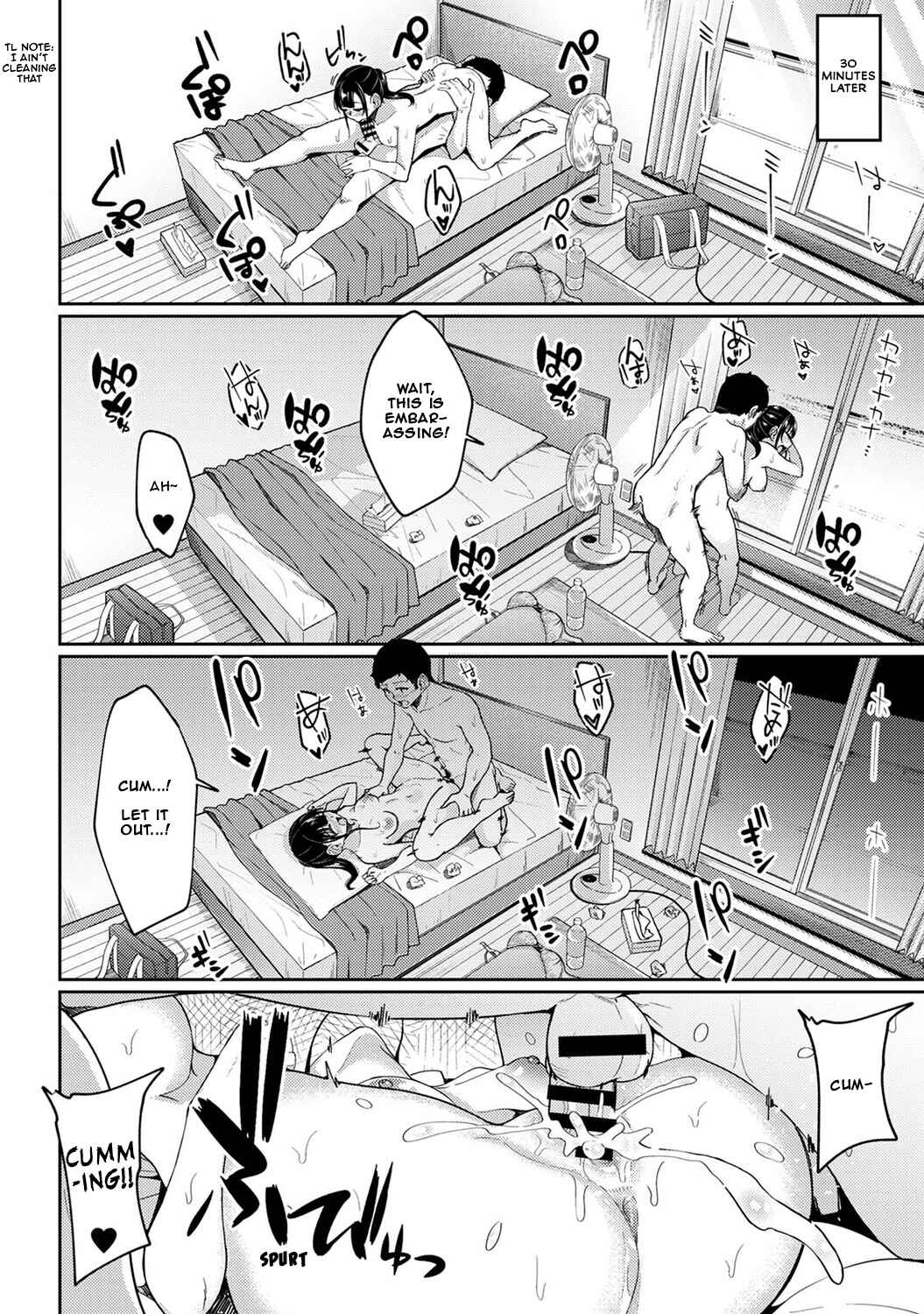 Page 21 Chapter 9 Asa Okitara Imouto ga Hadaka Apron Sugata datta node Hamete Mita