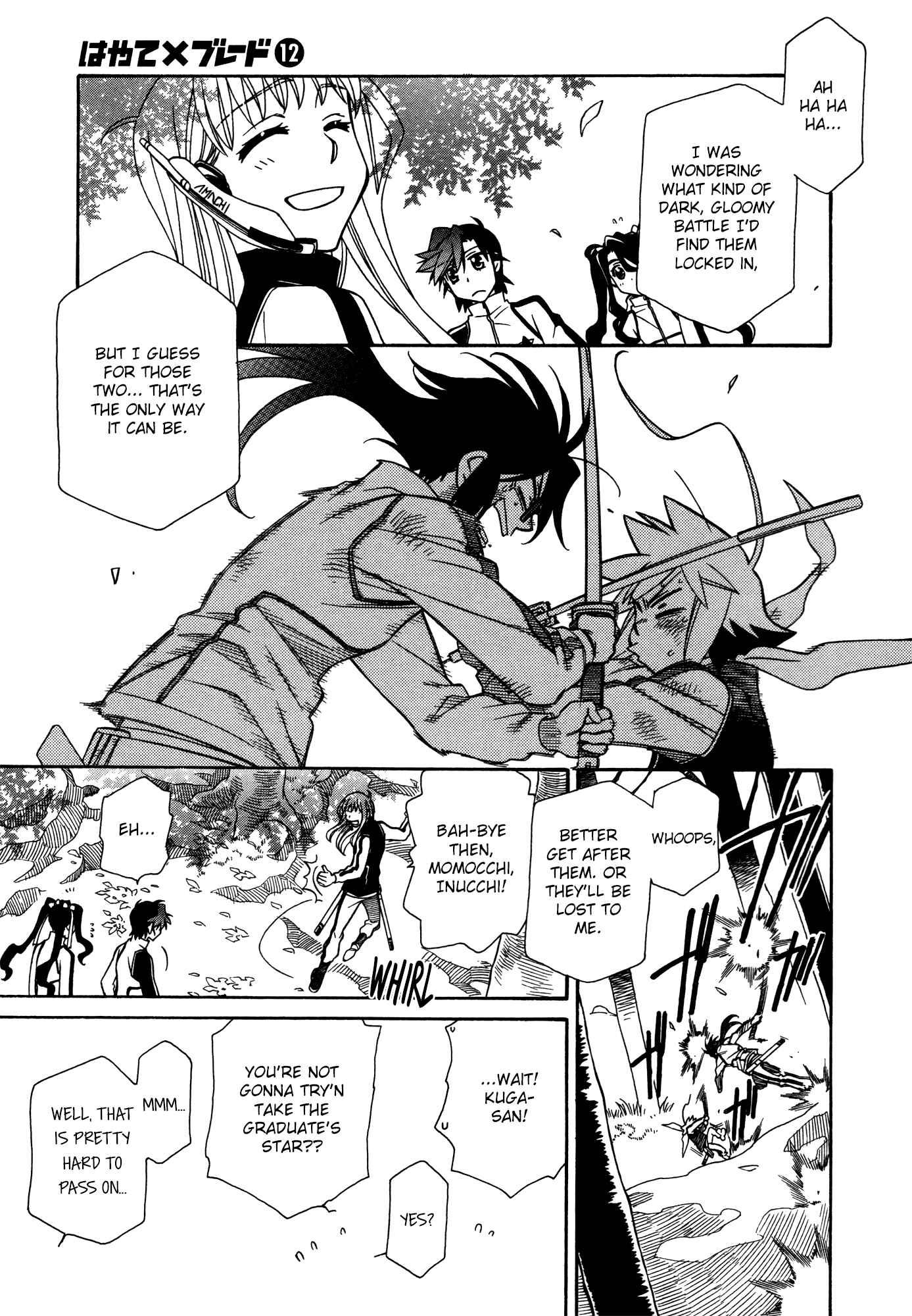 Page 11 Chapter 70 Hayate x Blade